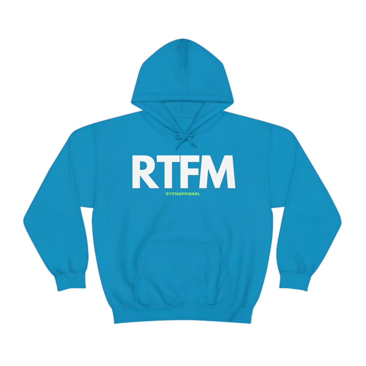 RTFM, Read the Manual, unny, Sysadmin, Geek, Project Manager, Developer, Gift, Unisex Hooded Sweatshirt