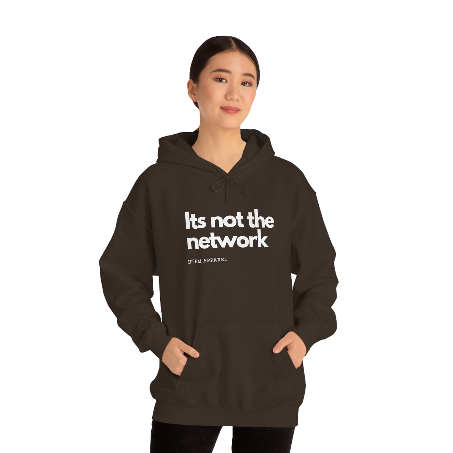 It's not the network - Network Engineer, Cisco, Network, Wifi, Sysadmin, IT Support Hoodie