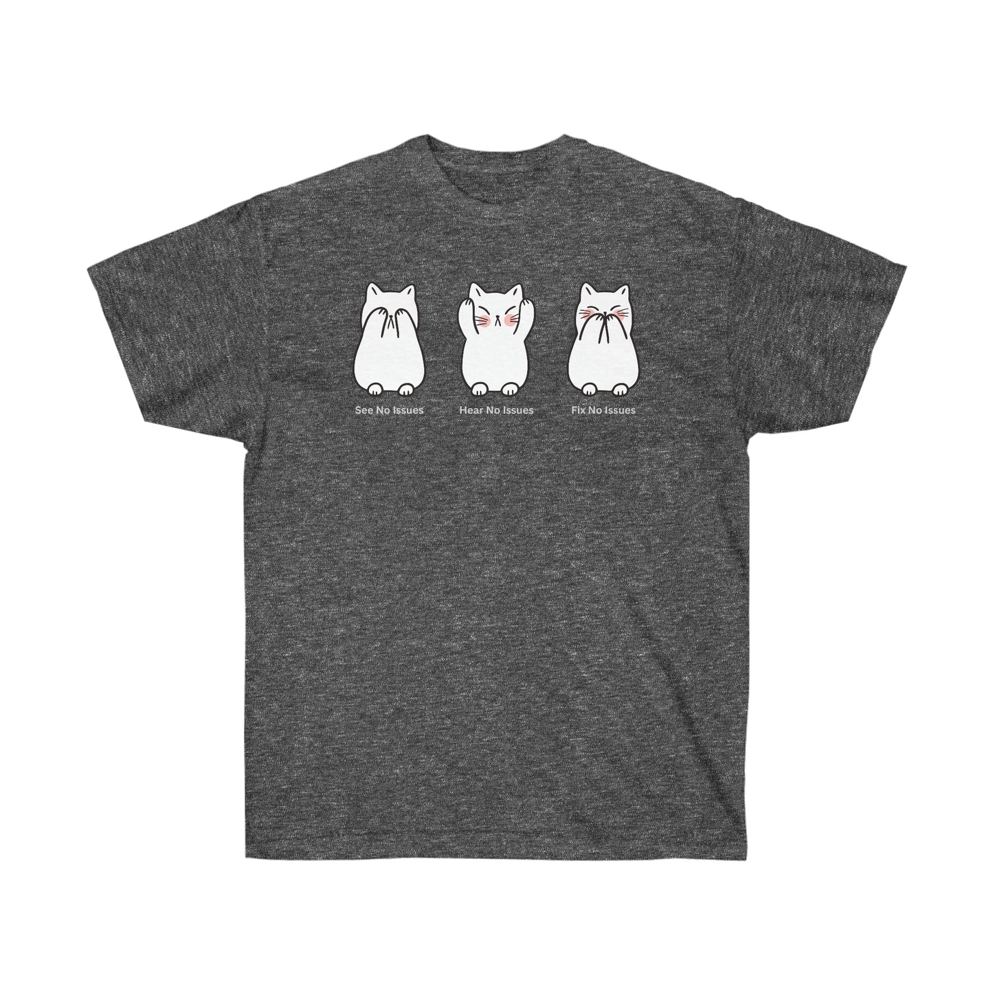 See No Issues, Fix no Issues - Helpdesk, Sysadmin, Cloud Engineer, Architect, Azure, AWS, Network admin, Server Admin Funny Tshirt