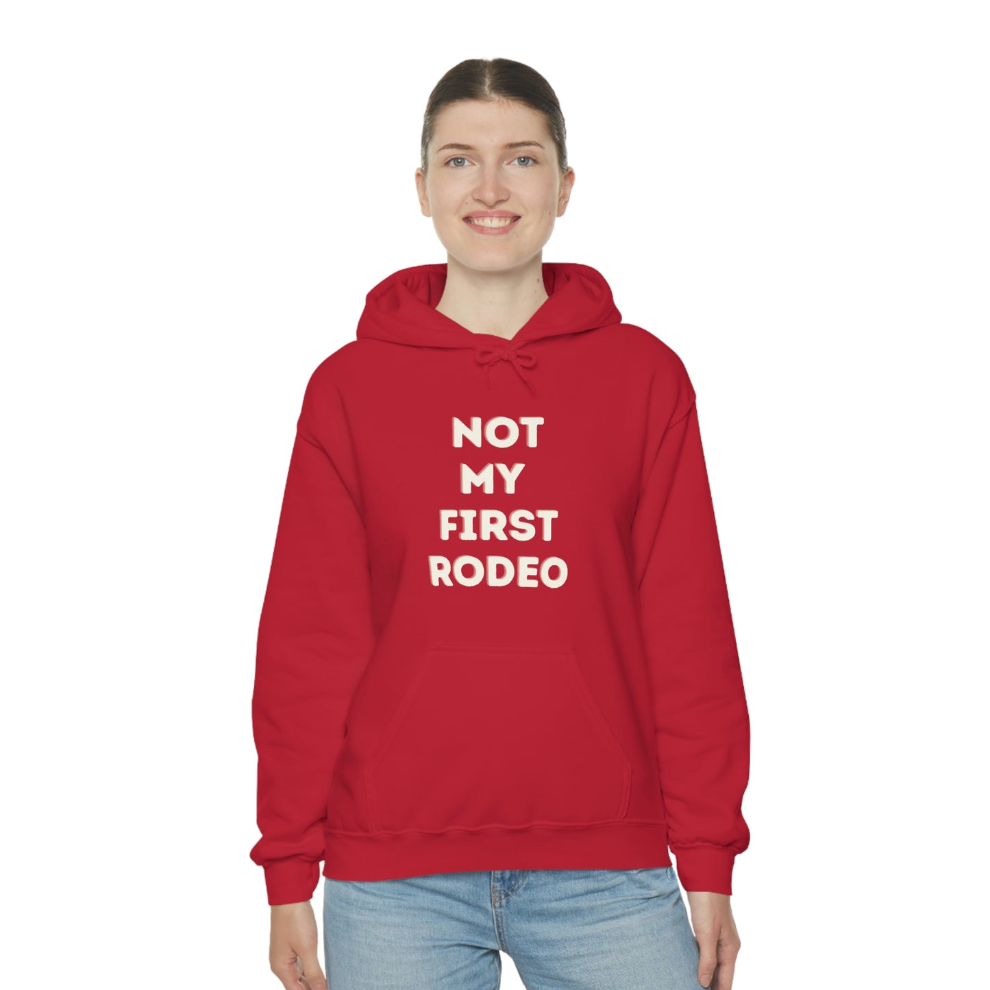 "Not My First Rodeo" Funny, Sysadmin, Geek, Gamer, Developer, Gift Hooded Sweatshirt