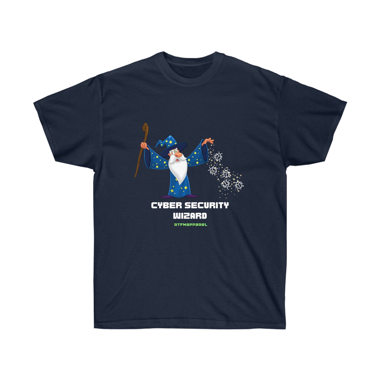 Cyber Security Wizard, Sysadmin, Cloud Engineer, Hacker, Red Team, PenTest Funny Tshirt