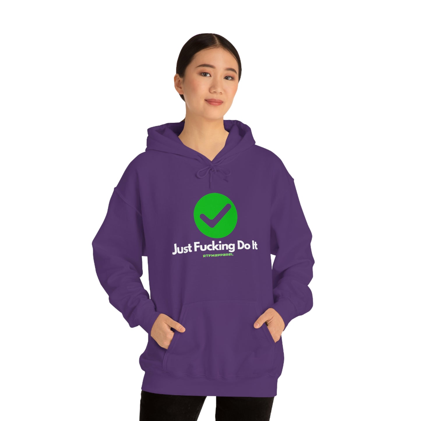 JFDI, Just do it, Funny, Sysadmin, Geek, Project Manager, Explicit, Developer, Gift, Unisex Hooded Sweatshirt