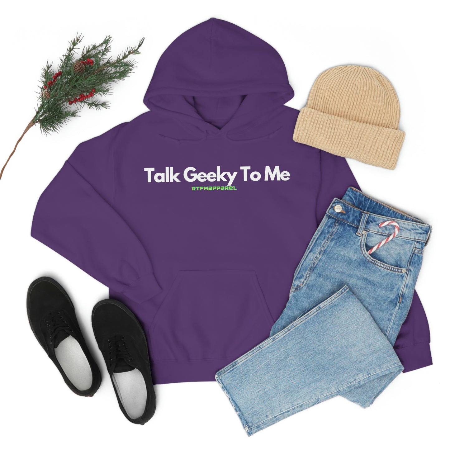 Talk Geeky to me, Funny, Sysadmin, Geek, Project Manager, Developer, Gift, Unisex Hooded Sweatshirt