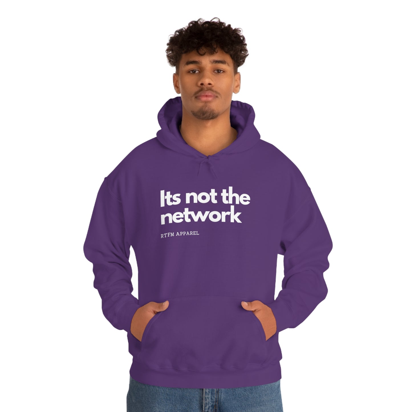 It's not the network - Network Engineer, Cisco, Network, Wifi, Sysadmin, IT Support Hoodie