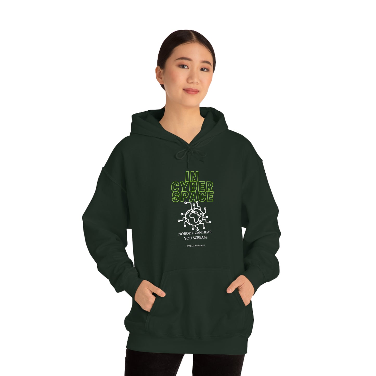 Cyberspace - Helpdesk, Sysadmin, Cloud Engineer, Architect, Azure, AWS, Network admin, Server Admin Hoodie