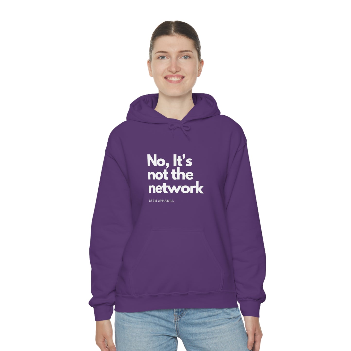 NO, It's not the network - Network Engineer, Cisco, Network, Wifi, Sysadmin, IT Support Hoodie