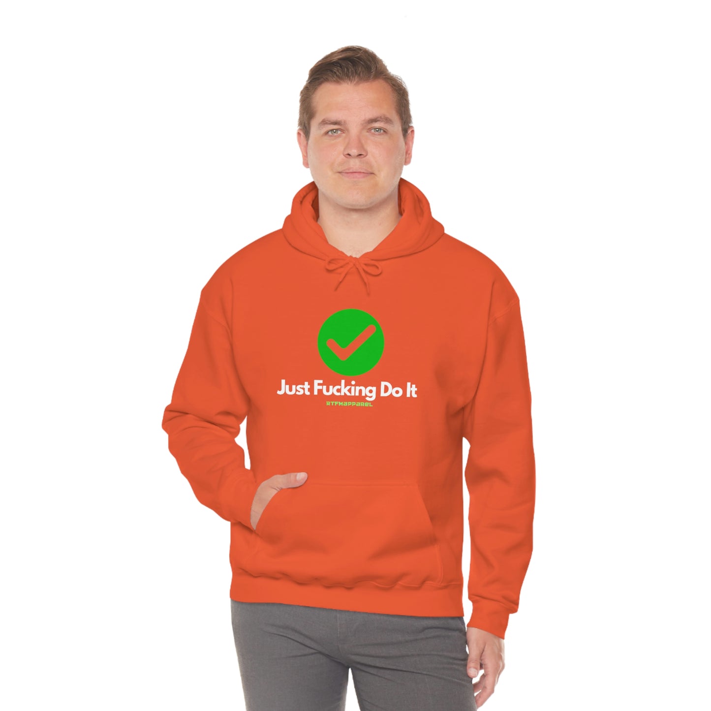 JFDI, Just do it, Funny, Sysadmin, Geek, Project Manager, Explicit, Developer, Gift, Unisex Hooded Sweatshirt