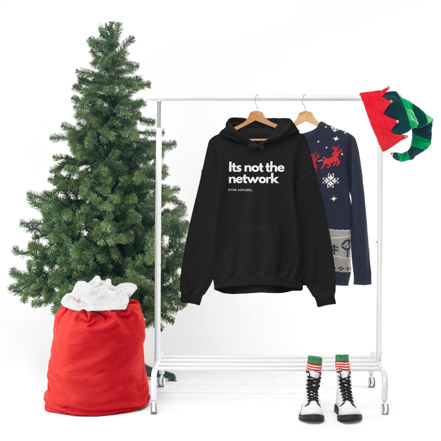 It's not the network - Network Engineer, Cisco, Network, Wifi, Sysadmin, IT Support Hoodie