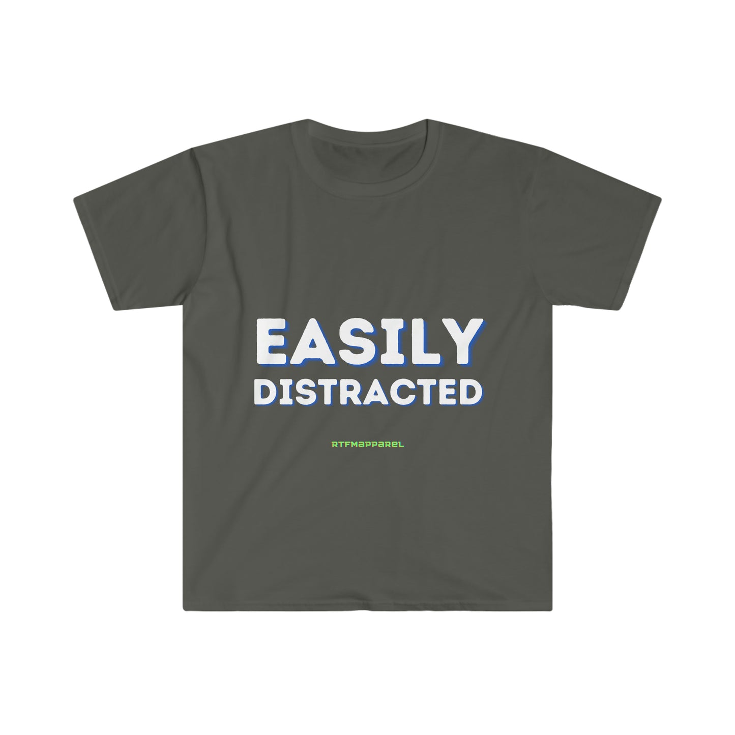Easily Distracted - Funny, Sysadmin, Geek, Gamer, Developer, Gift T-Shirt