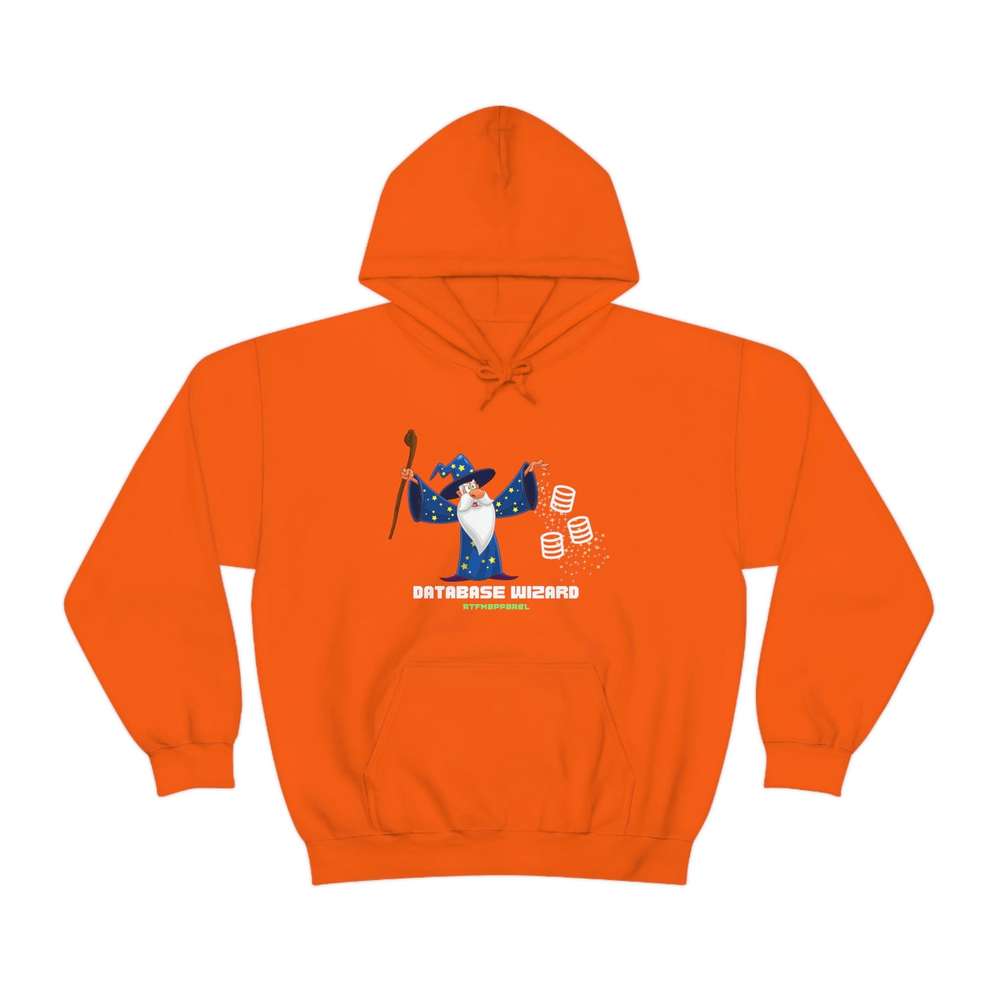 Database Wizard - SQL DBA Sysadmin Data Science Hooded Sweatshirt