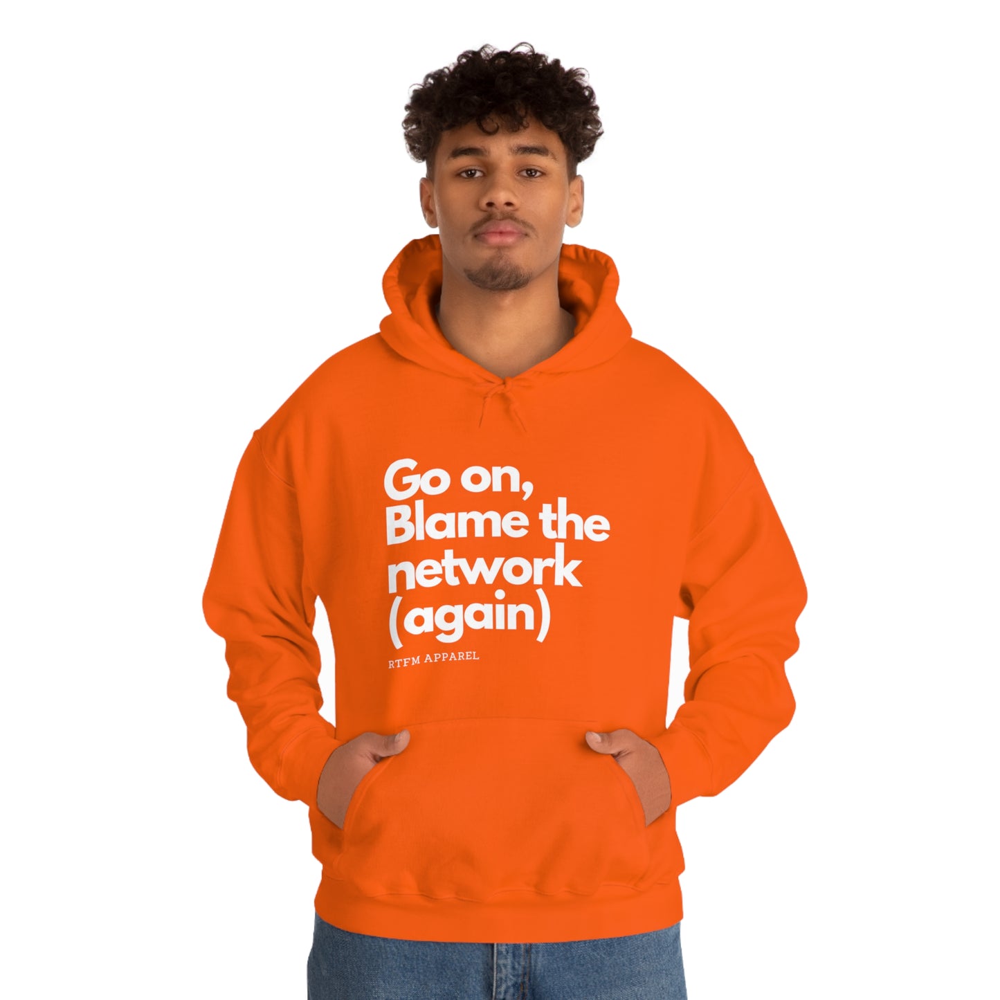 Go on, blame the network - Network Engineer, Cisco, Network, Wifi, Sysadmin, IT Support Hoodie