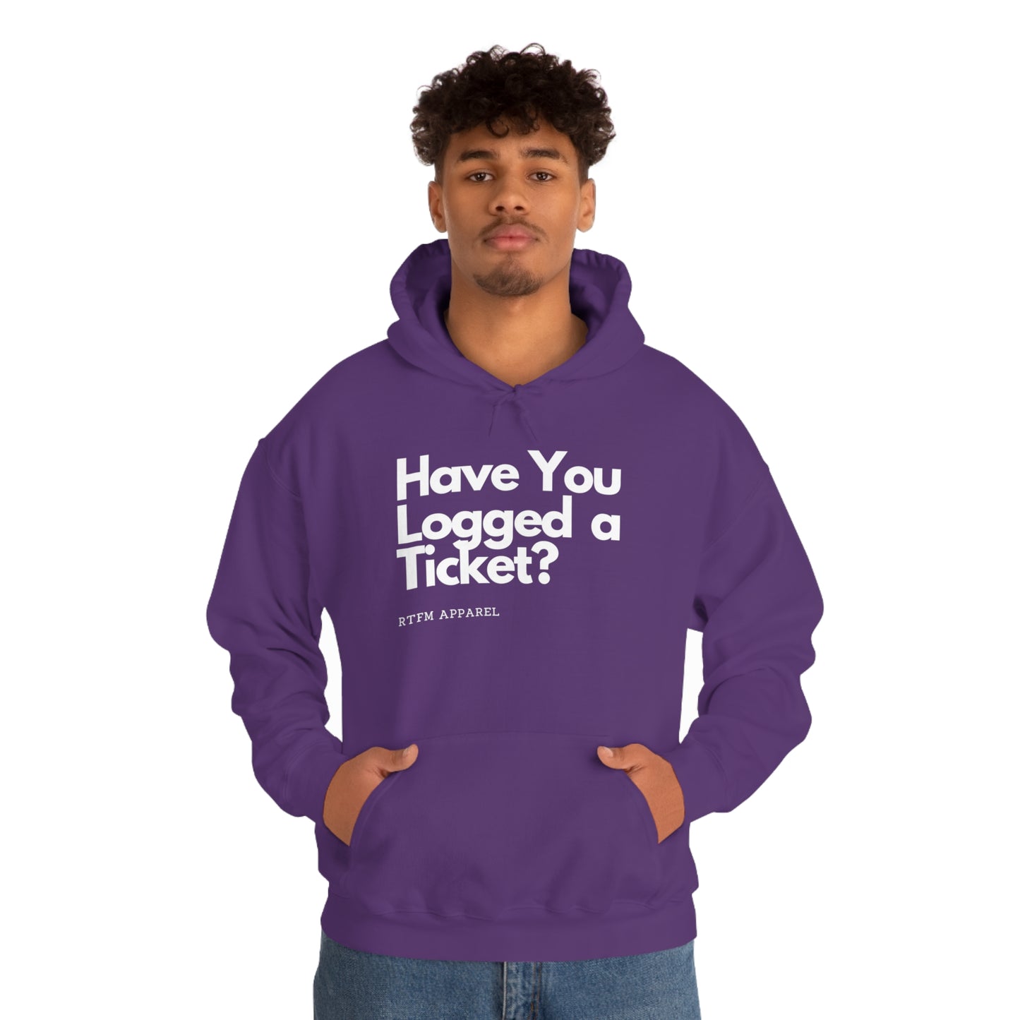 Have you logged a ticket? - Helpdesk, Sysadmin, Cloud Engineer, Architect, Azure, AWS, Network admin, Server Admin Hoodie