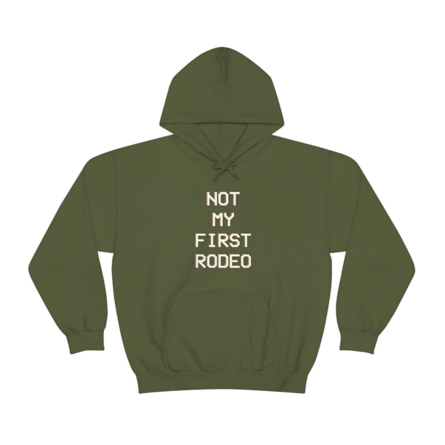 "Not My First Rodeo" Funny, Sysadmin, Geek, Gamer, Developer, Gift Hooded Sweatshirt