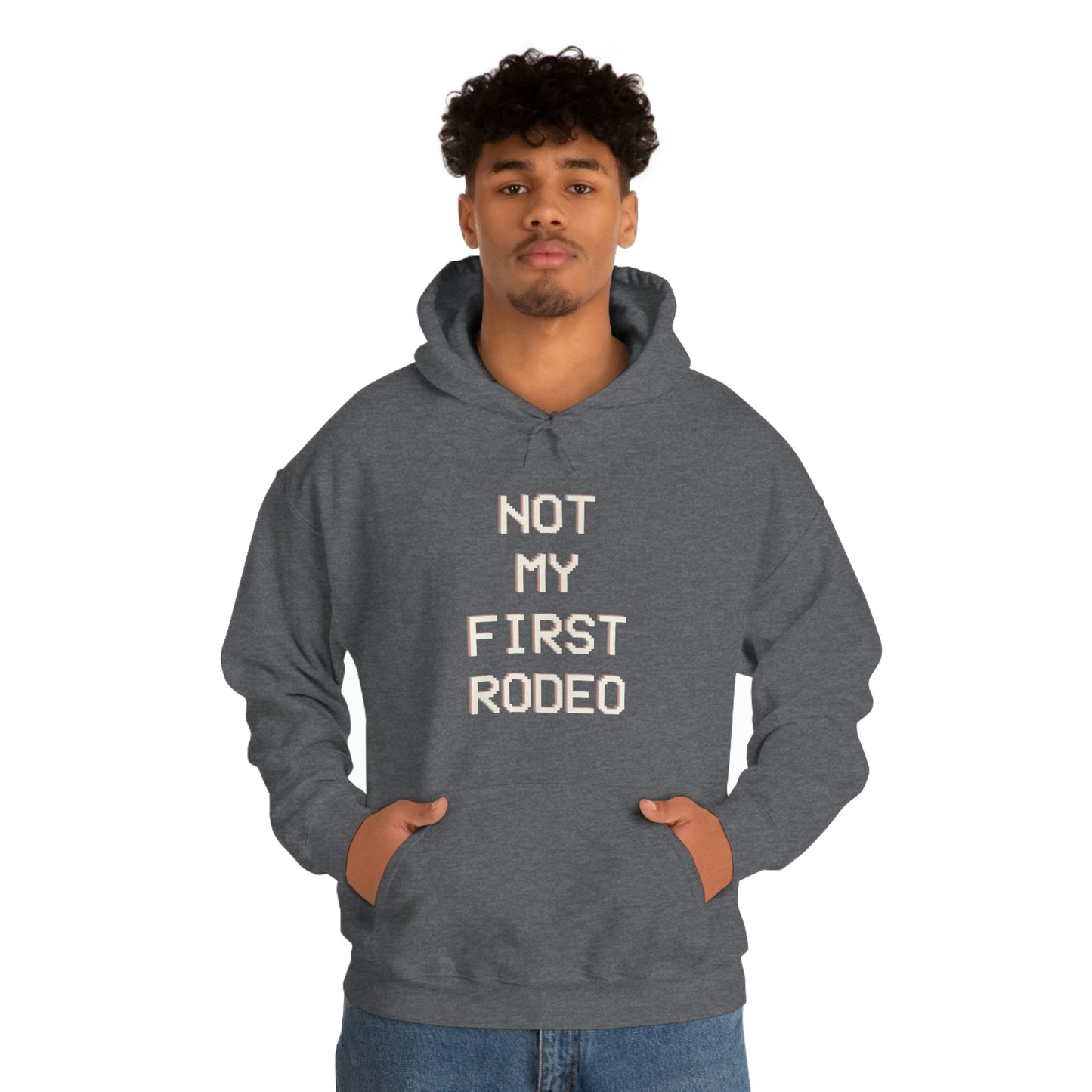 "Not My First Rodeo" Funny, Sysadmin, Geek, Gamer, Developer, Gift Hooded Sweatshirt