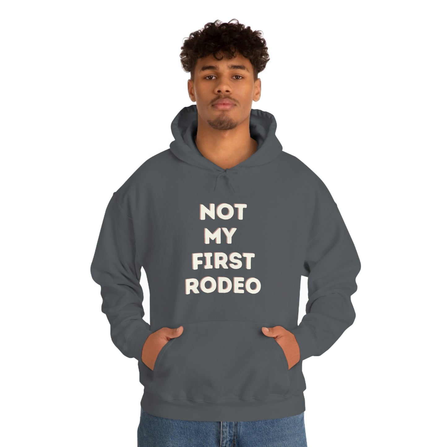 "Not My First Rodeo" Funny, Sysadmin, Geek, Gamer, Developer, Gift Hooded Sweatshirt