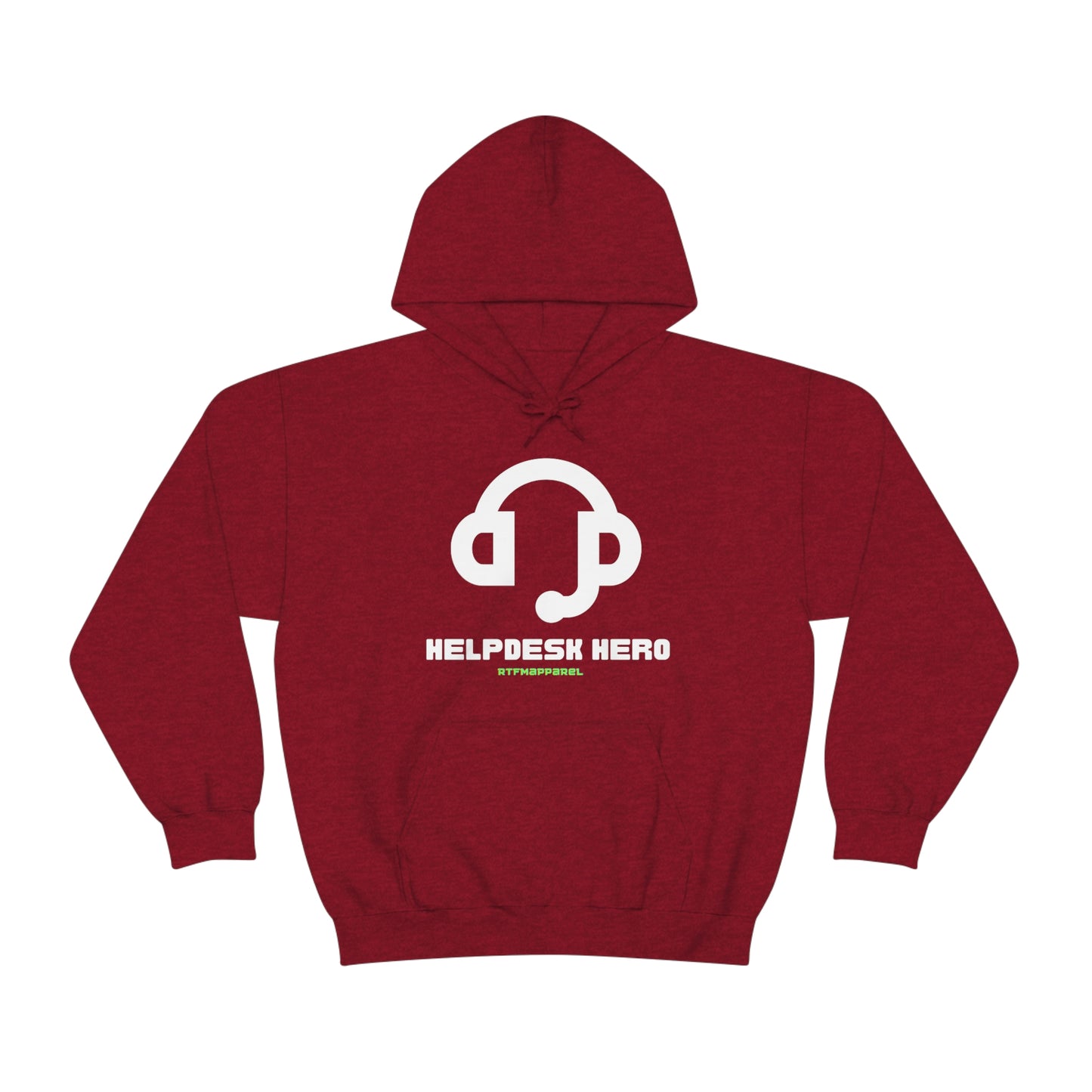 Helpdesk Hero, IT Support Funny, Sysadmin, RTFM Hoodie