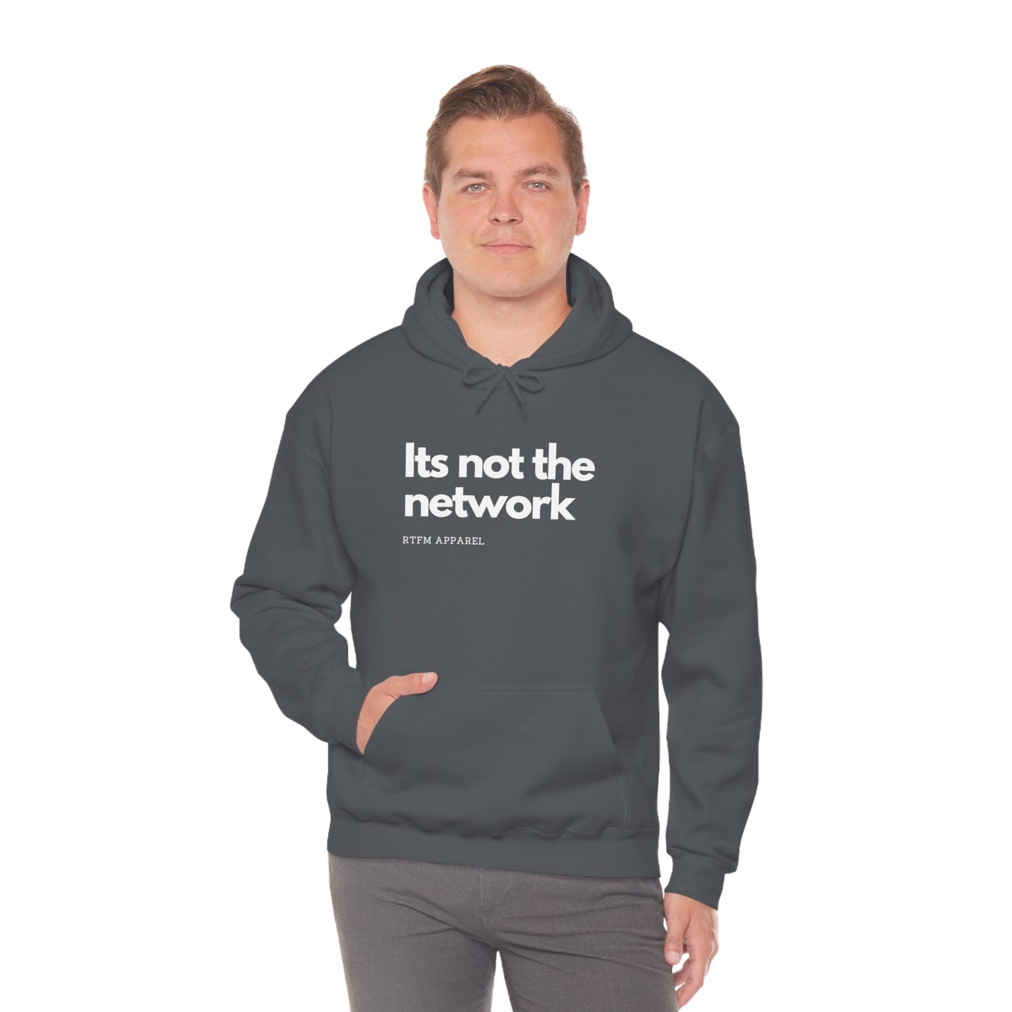 It's not the network - Network Engineer, Cisco, Network, Wifi, Sysadmin, IT Support Hoodie