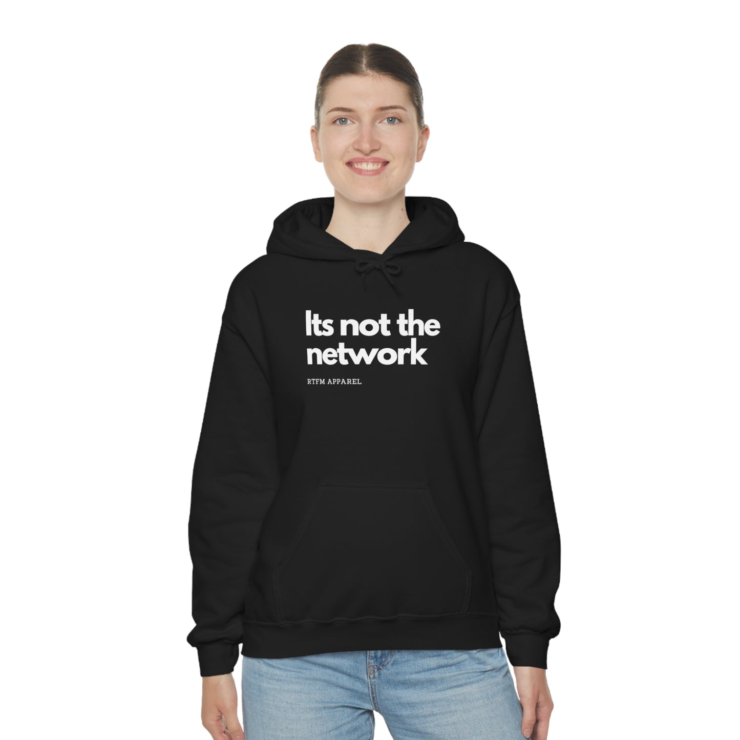It's not the network - Network Engineer, Cisco, Network, Wifi, Sysadmin, IT Support Hoodie