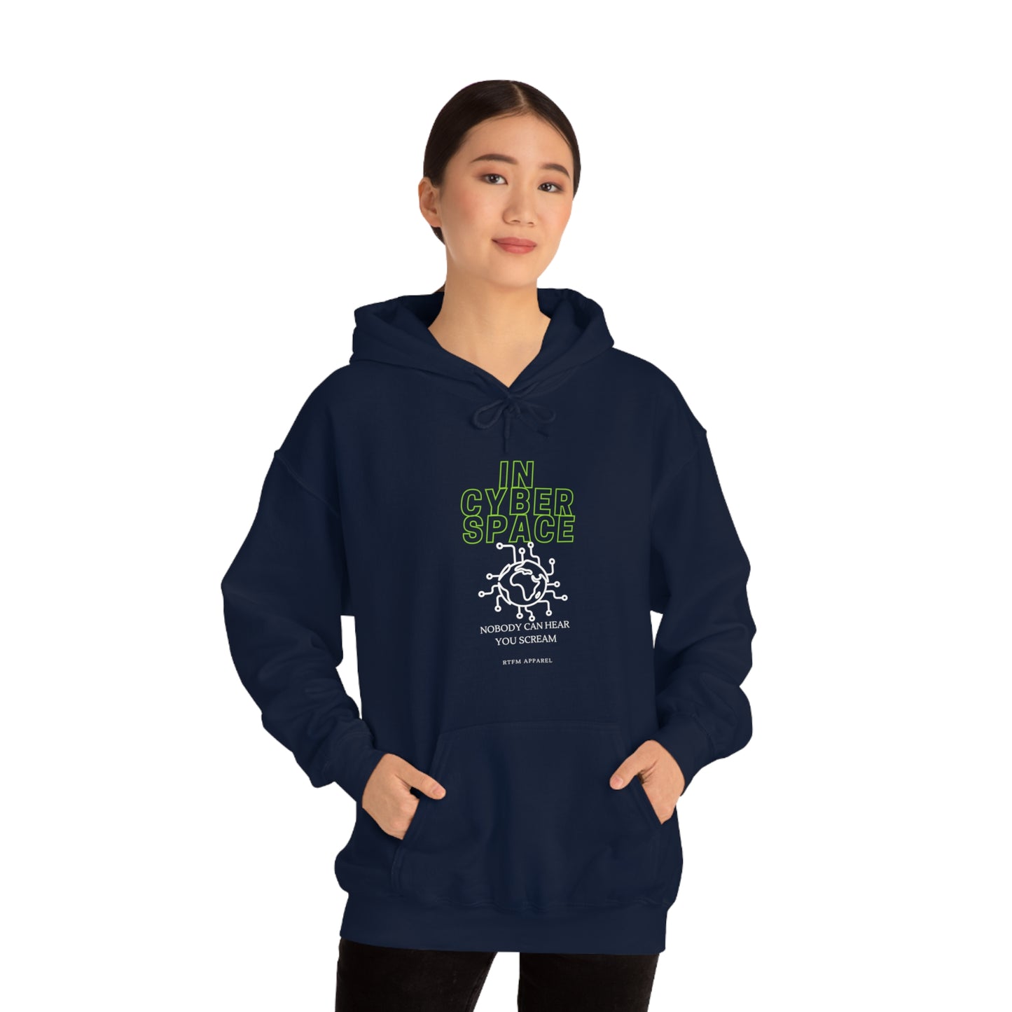 Cyberspace - Helpdesk, Sysadmin, Cloud Engineer, Architect, Azure, AWS, Network admin, Server Admin Hoodie