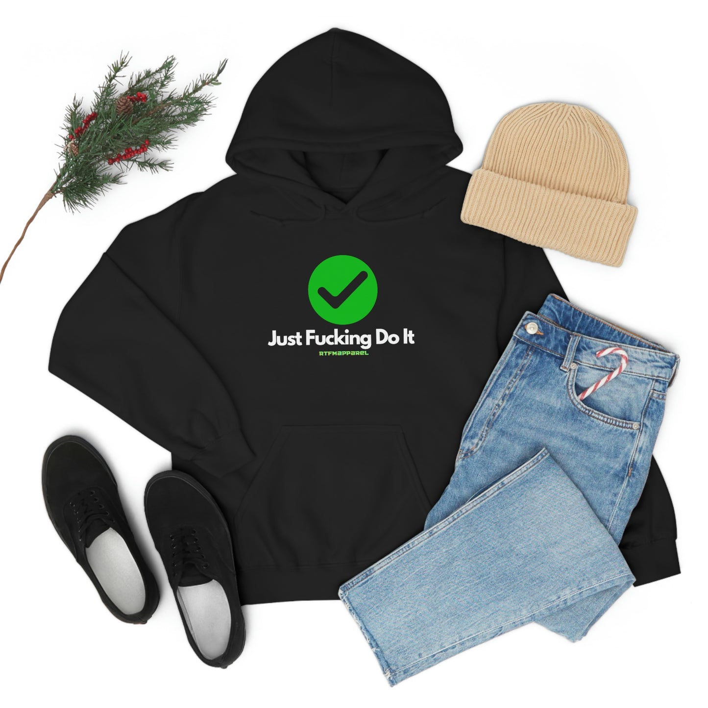 JFDI, Just do it, Funny, Sysadmin, Geek, Project Manager, Explicit, Developer, Gift, Unisex Hooded Sweatshirt