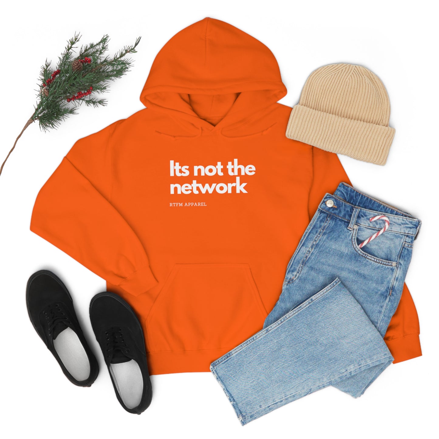 It's not the network - Network Engineer, Cisco, Network, Wifi, Sysadmin, IT Support Hoodie