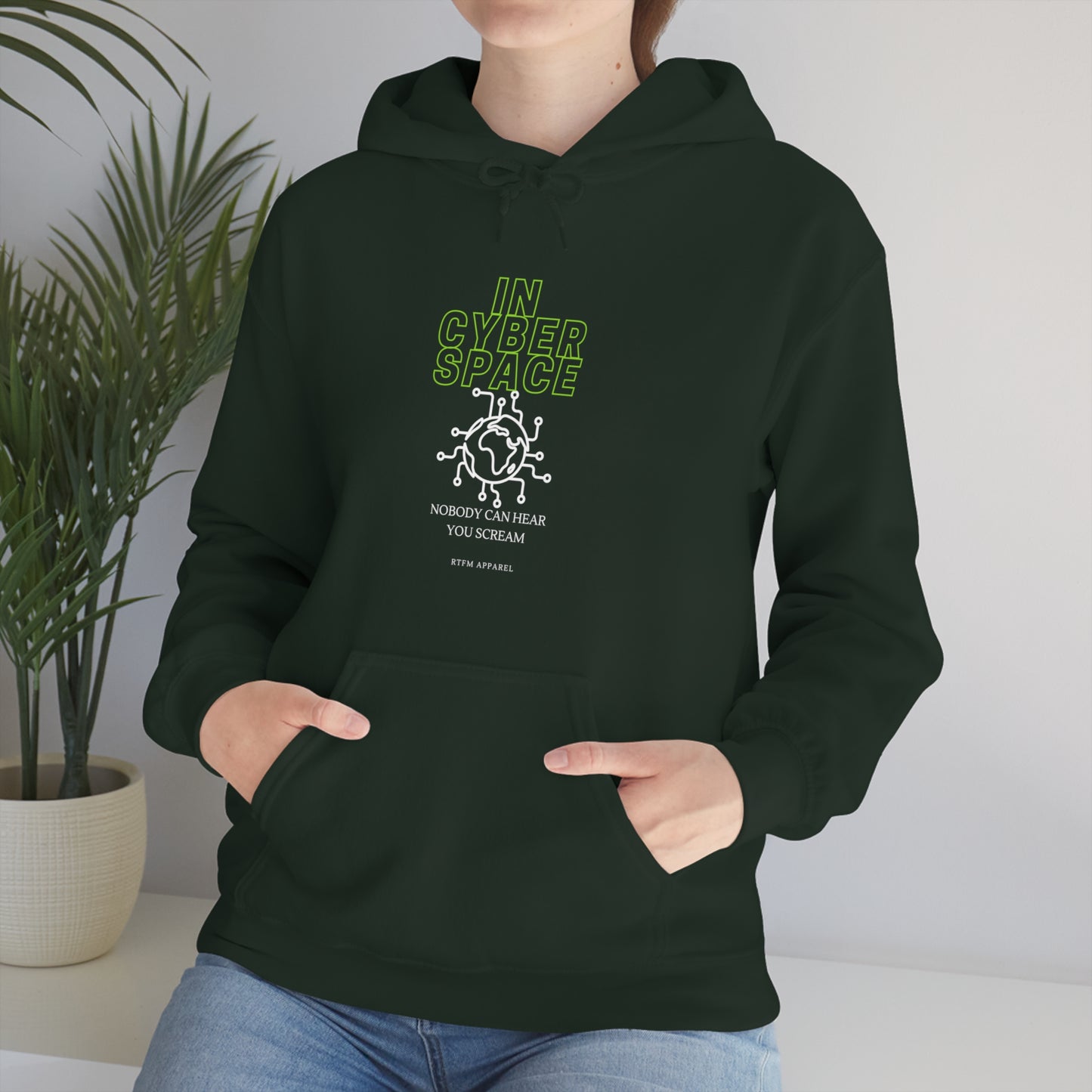Cyberspace - Helpdesk, Sysadmin, Cloud Engineer, Architect, Azure, AWS, Network admin, Server Admin Hoodie