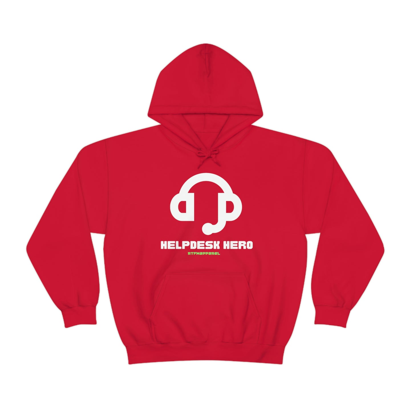 Helpdesk Hero, IT Support Funny, Sysadmin, RTFM Hoodie