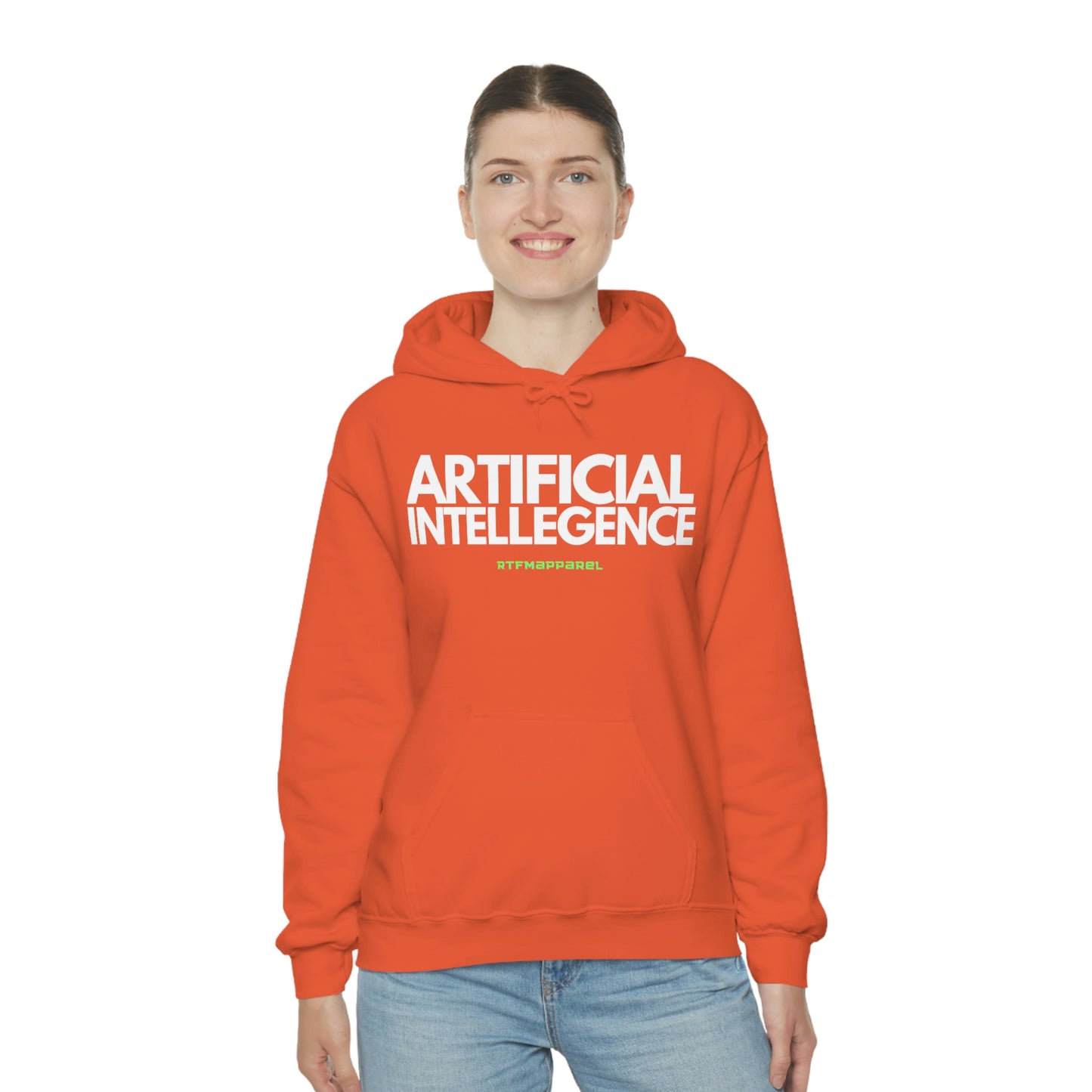Artificial Intellegence, AI, Funny , Sysadmin, Geek, Project Manager, Developer, Gift, Unisex Hooded Sweatshirt