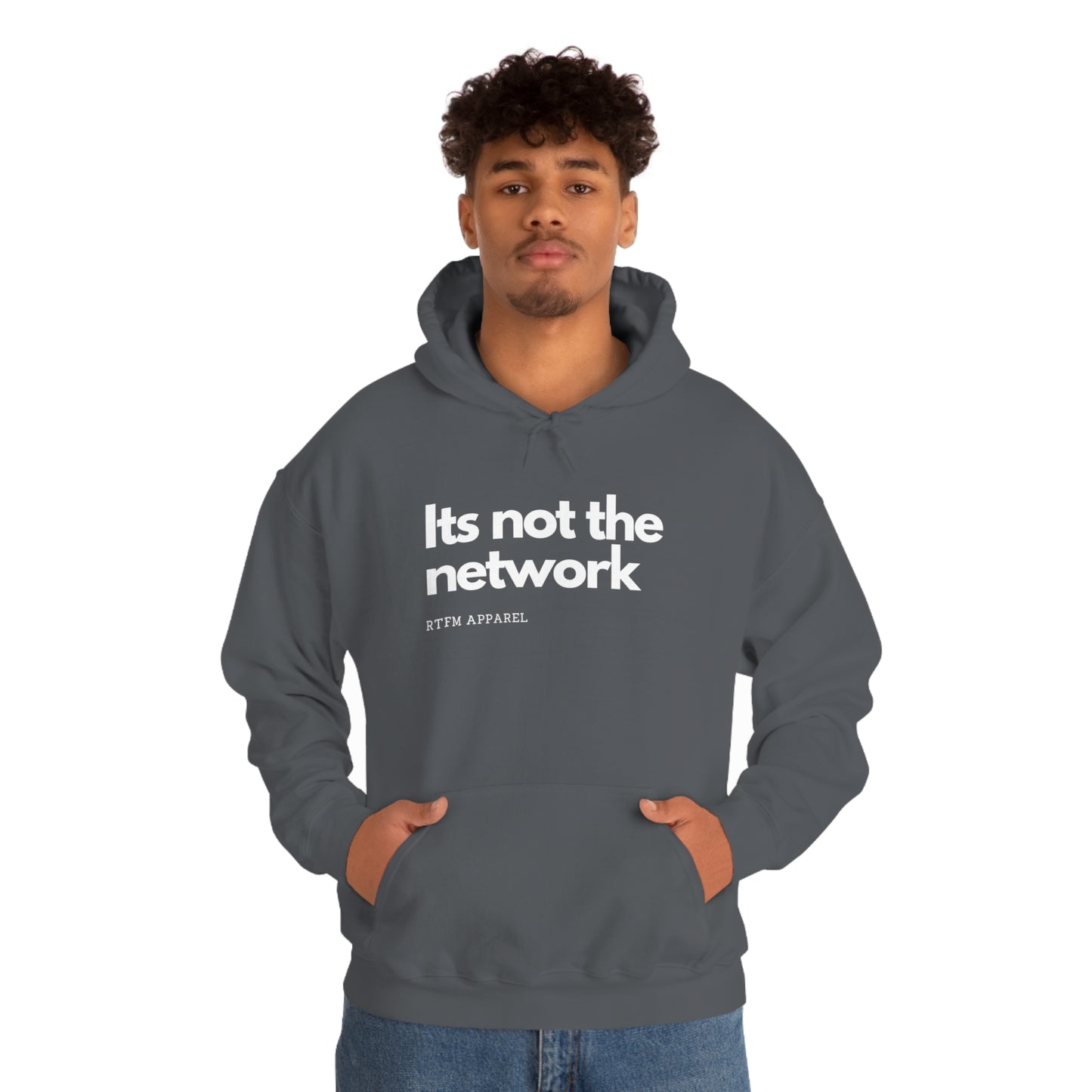 It's not the network - Network Engineer, Cisco, Network, Wifi, Sysadmin, IT Support Hoodie
