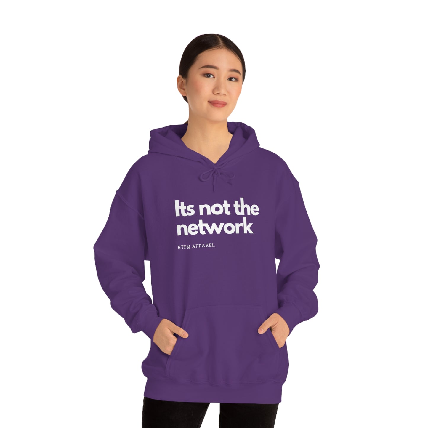 It's not the network - Network Engineer, Cisco, Network, Wifi, Sysadmin, IT Support Hoodie