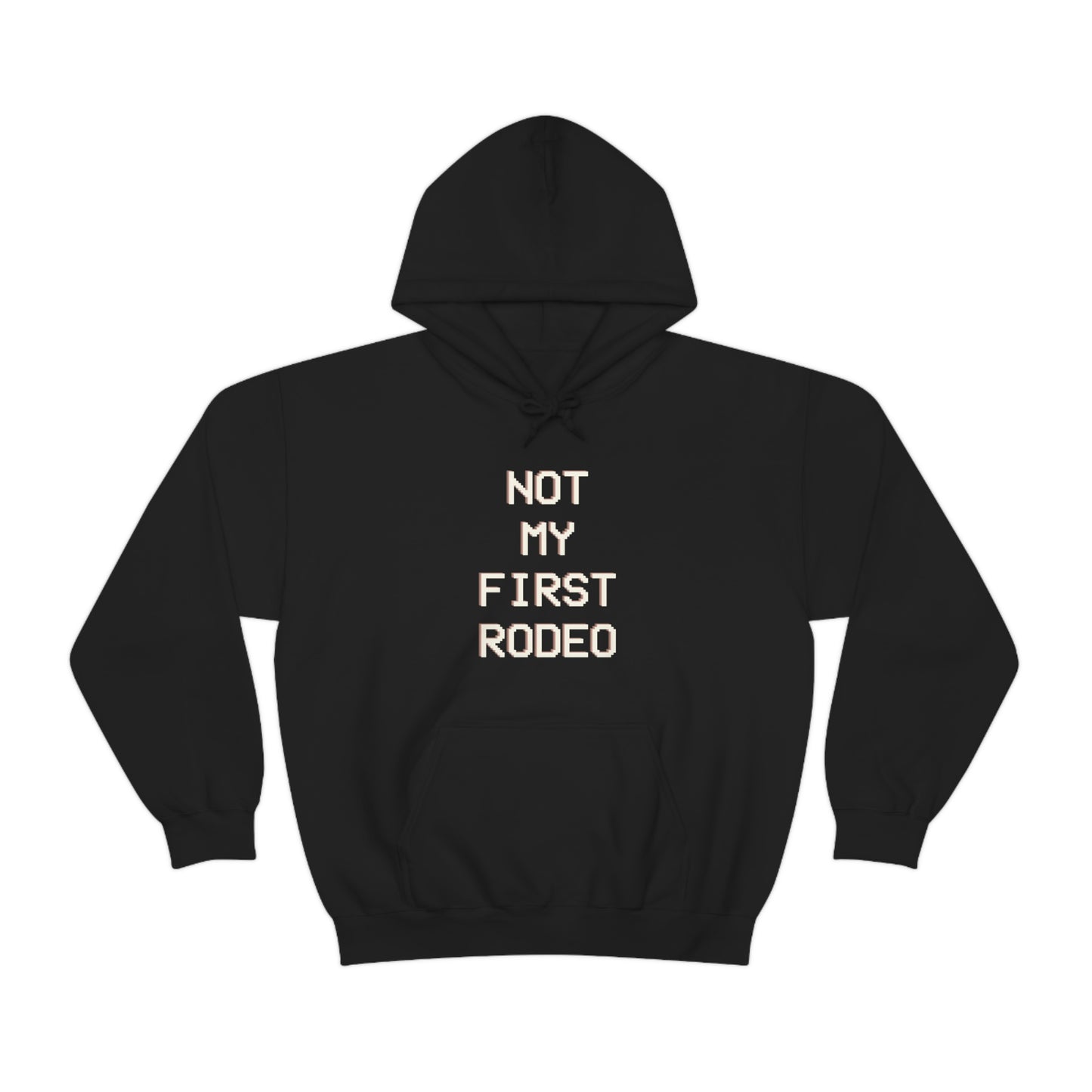 "Not My First Rodeo" Funny, Sysadmin, Geek, Gamer, Developer, Gift Hooded Sweatshirt