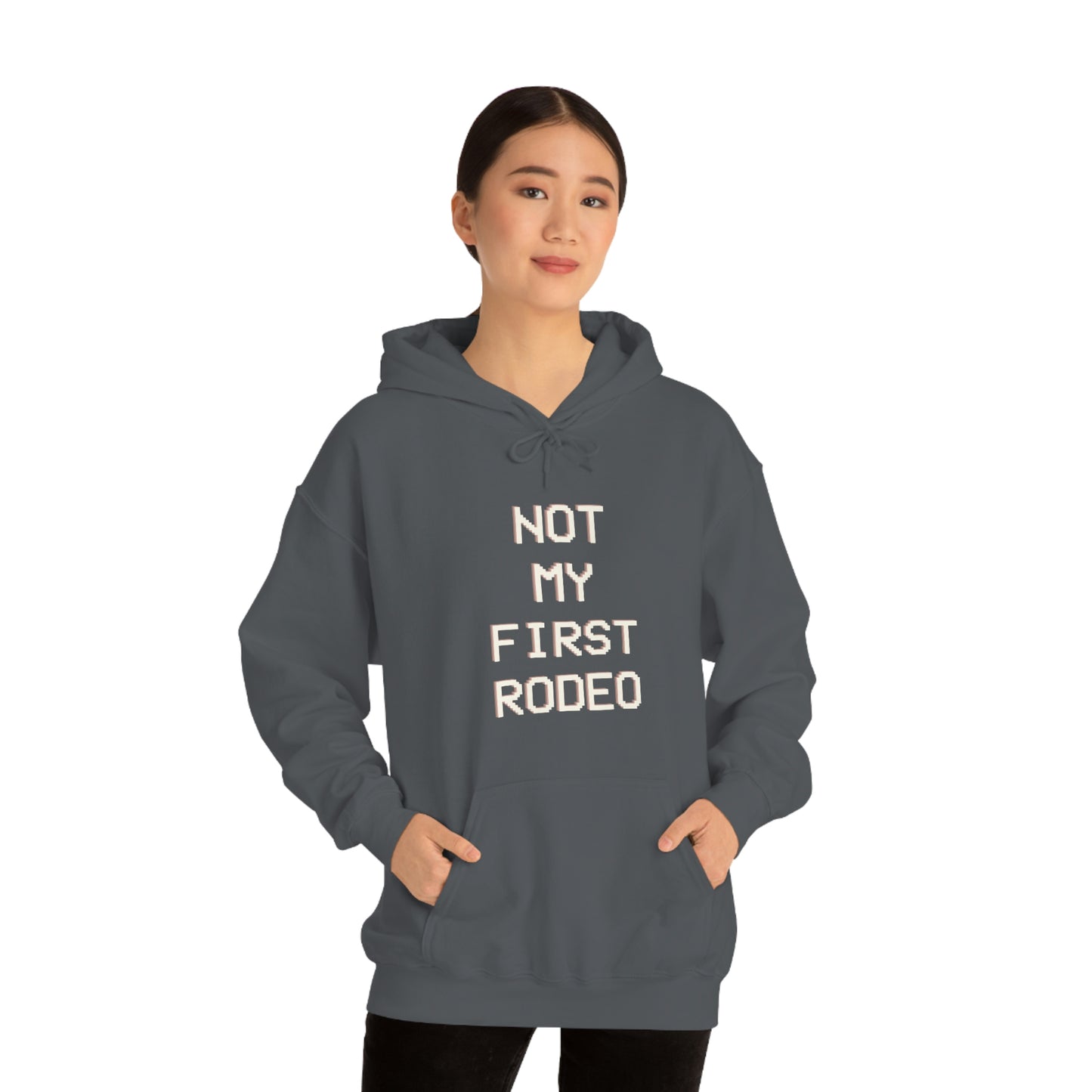 "Not My First Rodeo" Funny, Sysadmin, Geek, Gamer, Developer, Gift Hooded Sweatshirt