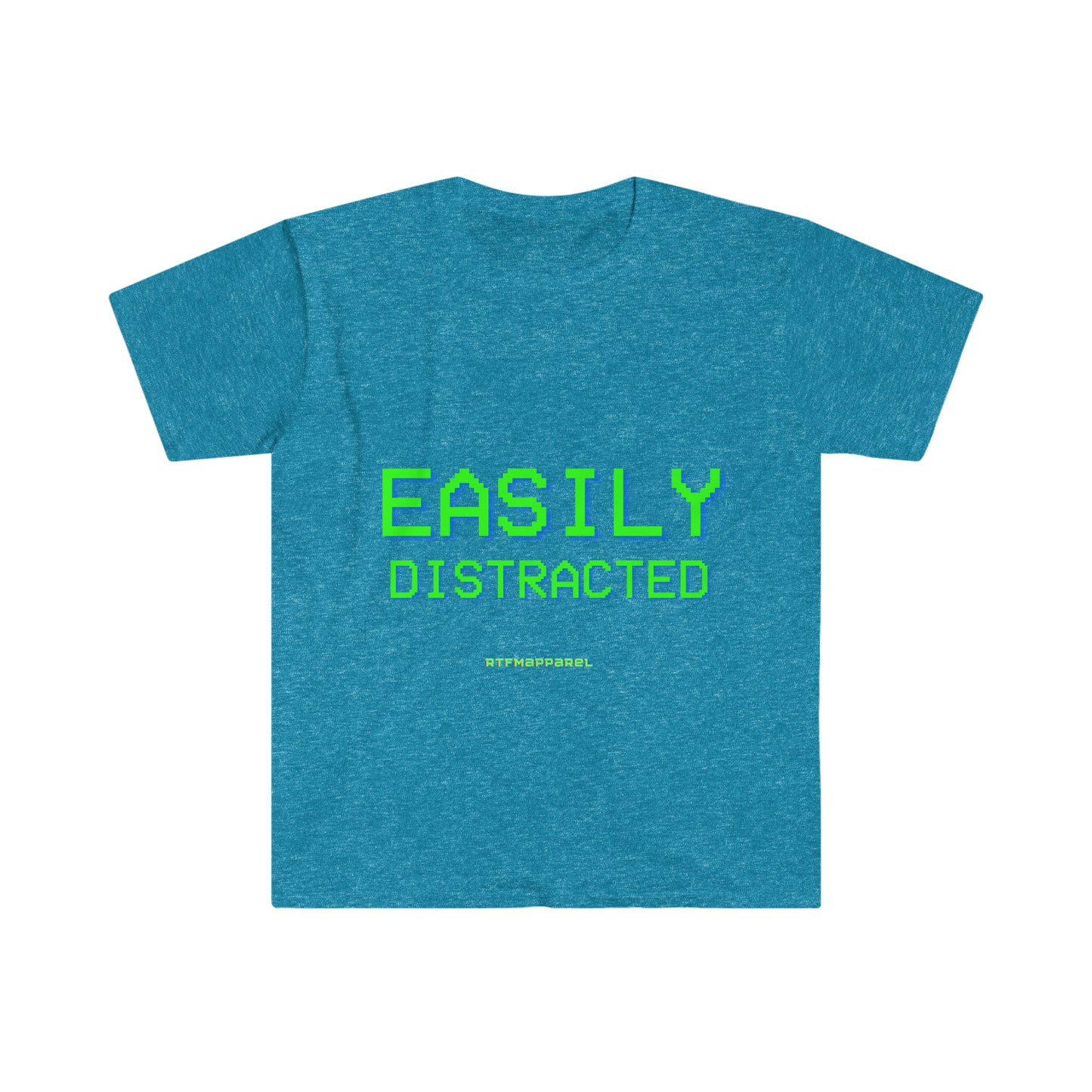 Easily Distracted - Funny, Sysadmin, Geek, Gamer, Developer, Gift T-Shirt