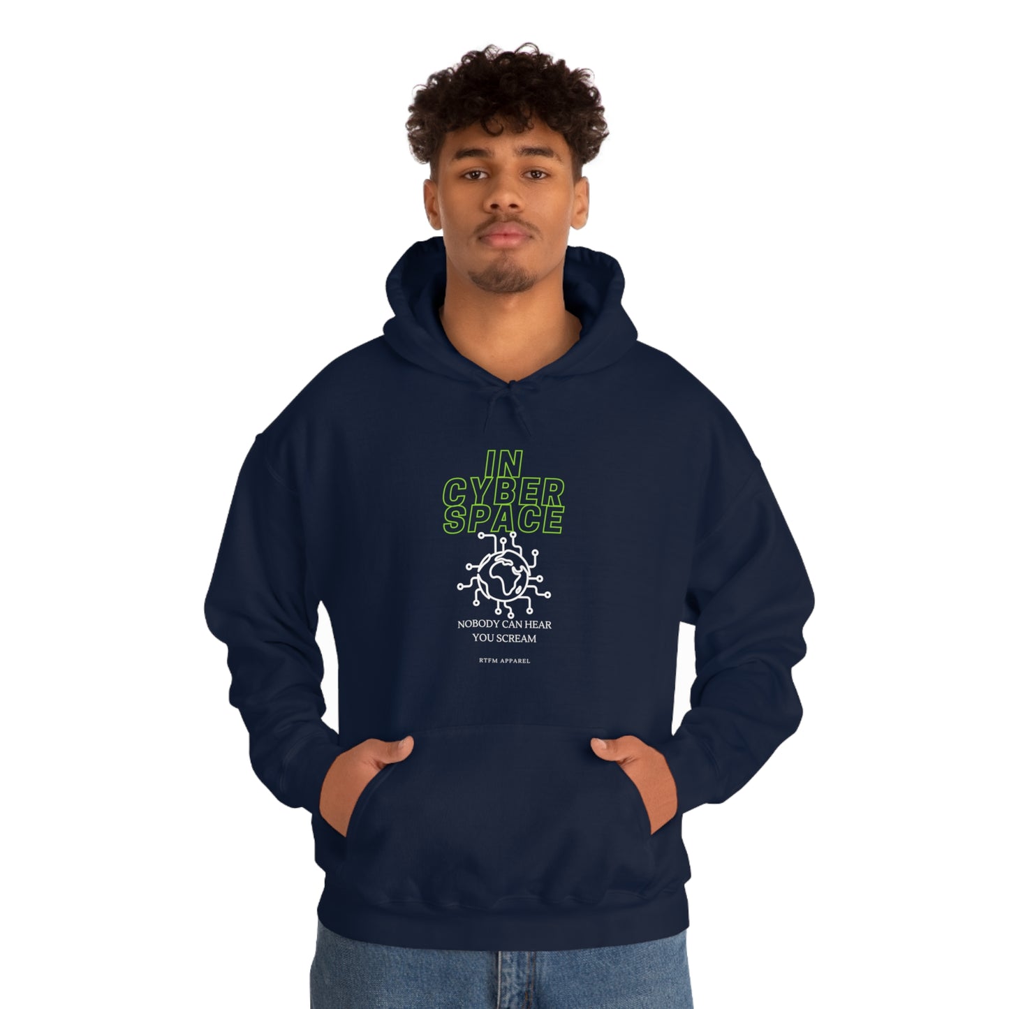 Cyberspace - Helpdesk, Sysadmin, Cloud Engineer, Architect, Azure, AWS, Network admin, Server Admin Hoodie
