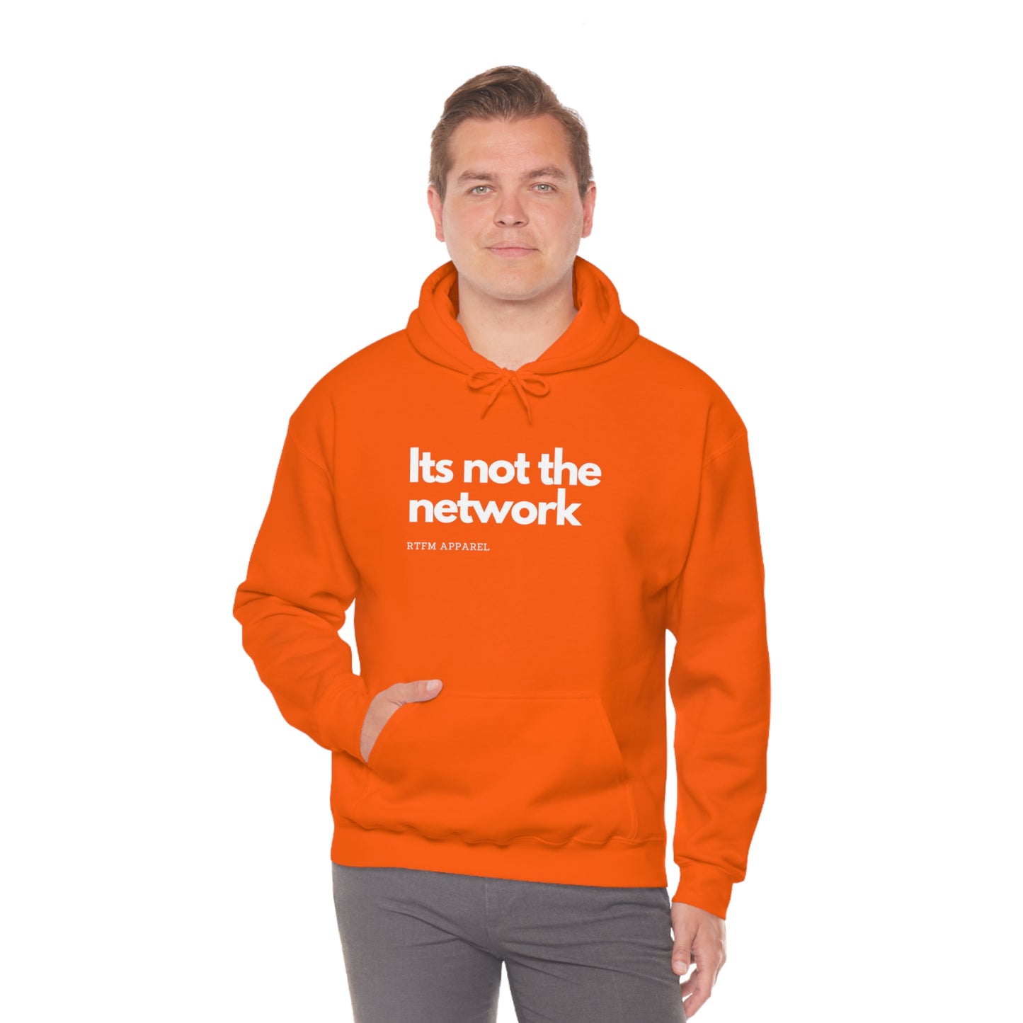 It's not the network - Network Engineer, Cisco, Network, Wifi, Sysadmin, IT Support Hoodie