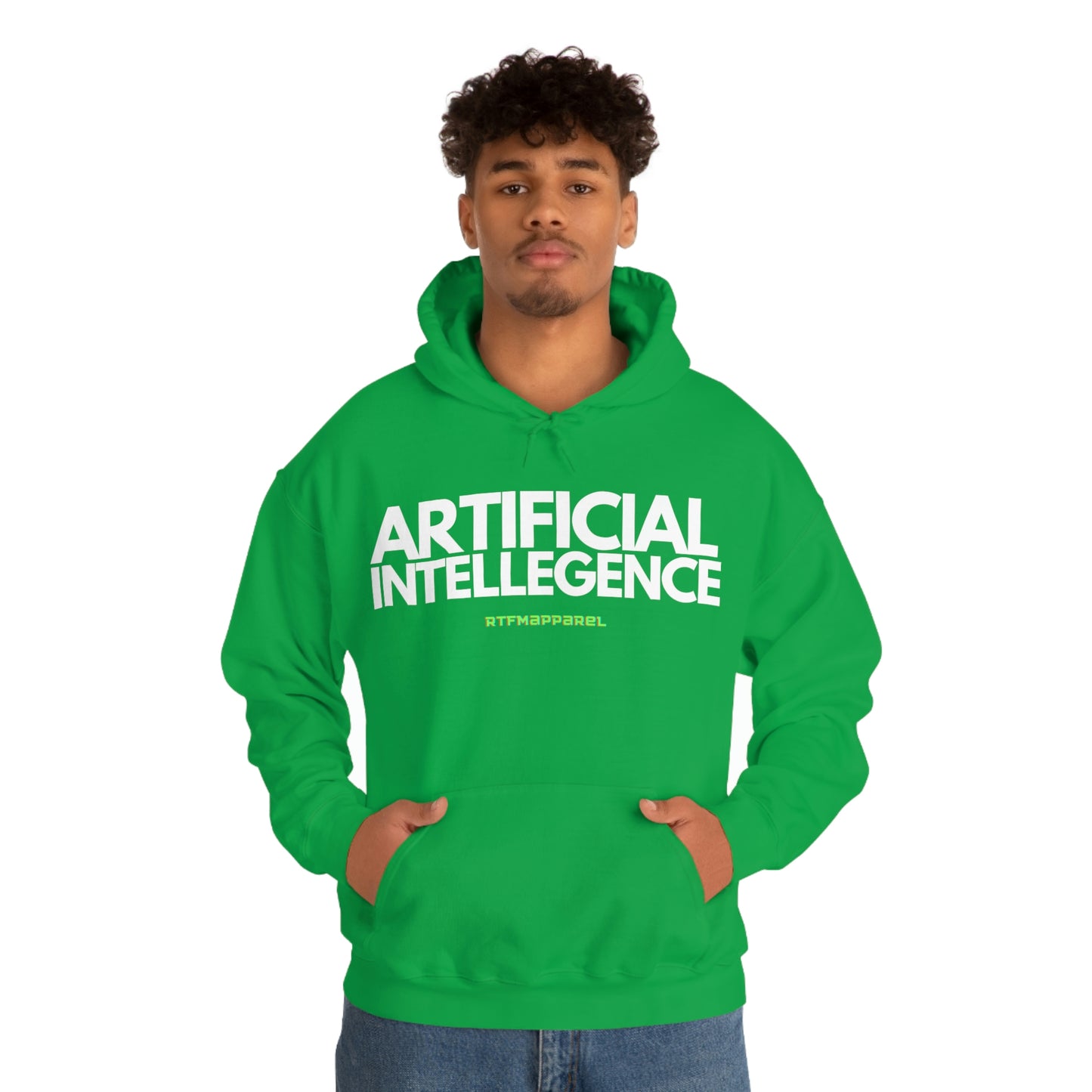 Artificial Intellegence, AI, Funny , Sysadmin, Geek, Project Manager, Developer, Gift, Unisex Hooded Sweatshirt