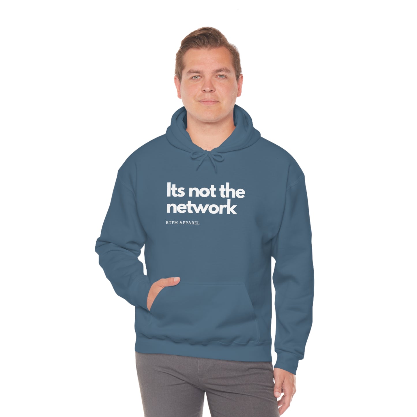 It's not the network - Network Engineer, Cisco, Network, Wifi, Sysadmin, IT Support Hoodie