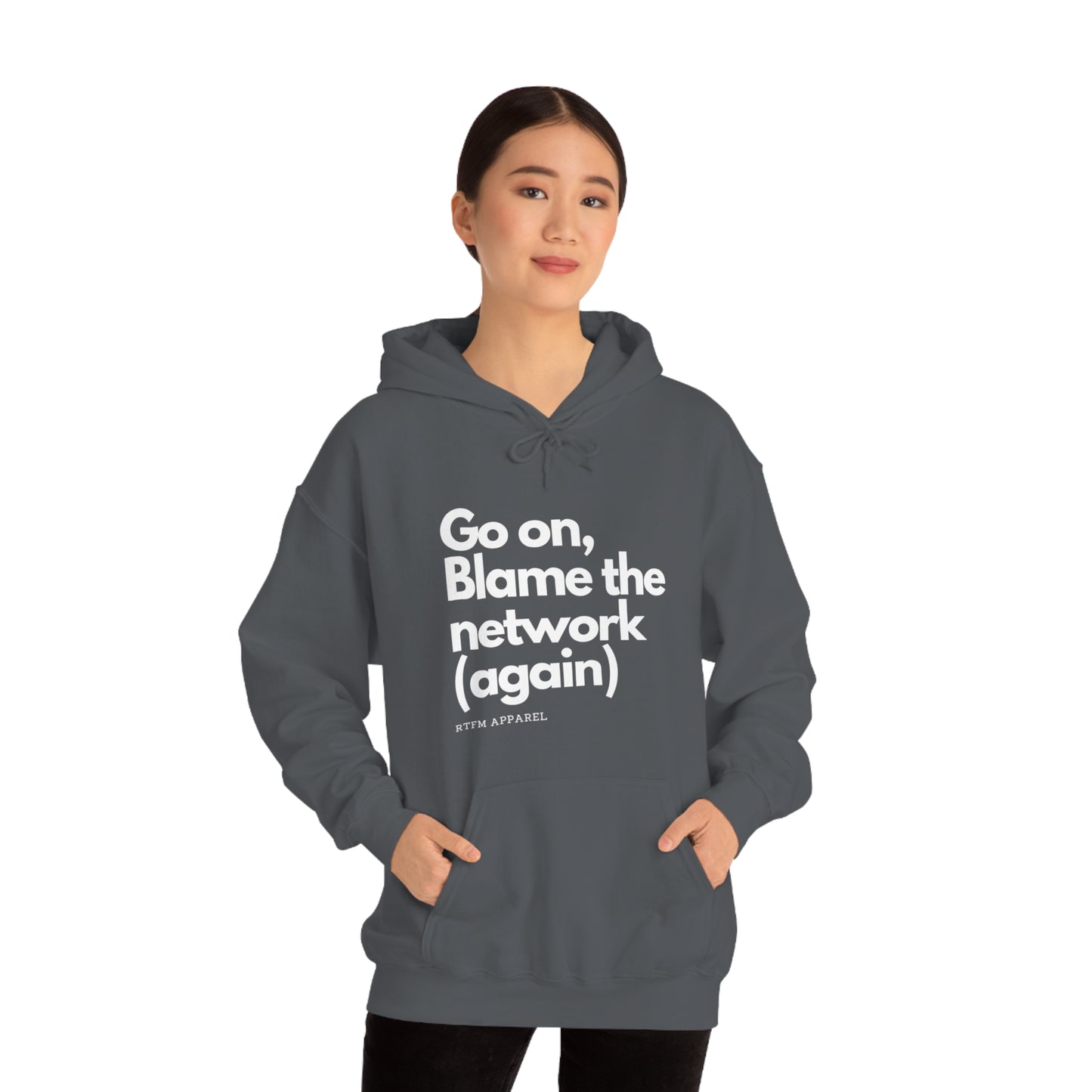 Go on, blame the network - Network Engineer, Cisco, Network, Wifi, Sysadmin, IT Support Hoodie