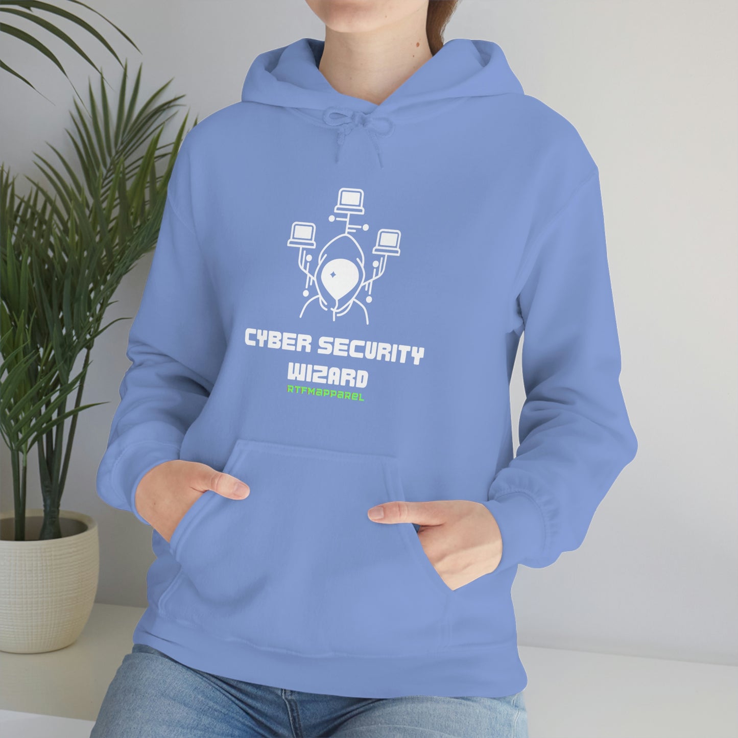 Cyber Security Wizard, Hacking, HackerSysadmin, RTFM Hoodie
