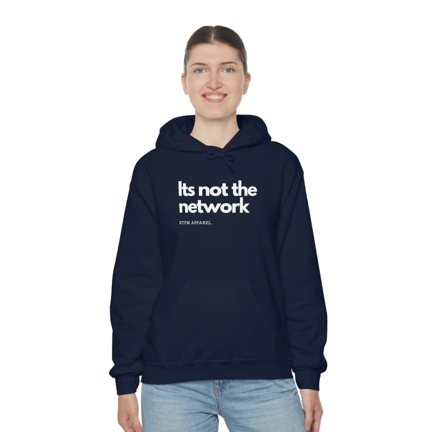 It's not the network - Network Engineer, Cisco, Network, Wifi, Sysadmin, IT Support Hoodie