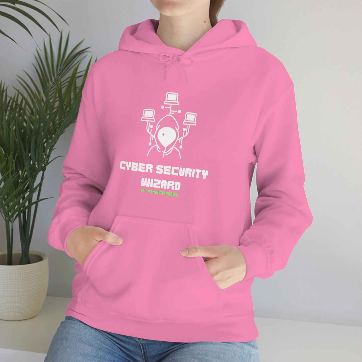 Cyber Security Wizard, Hacking, HackerSysadmin, RTFM Hoodie