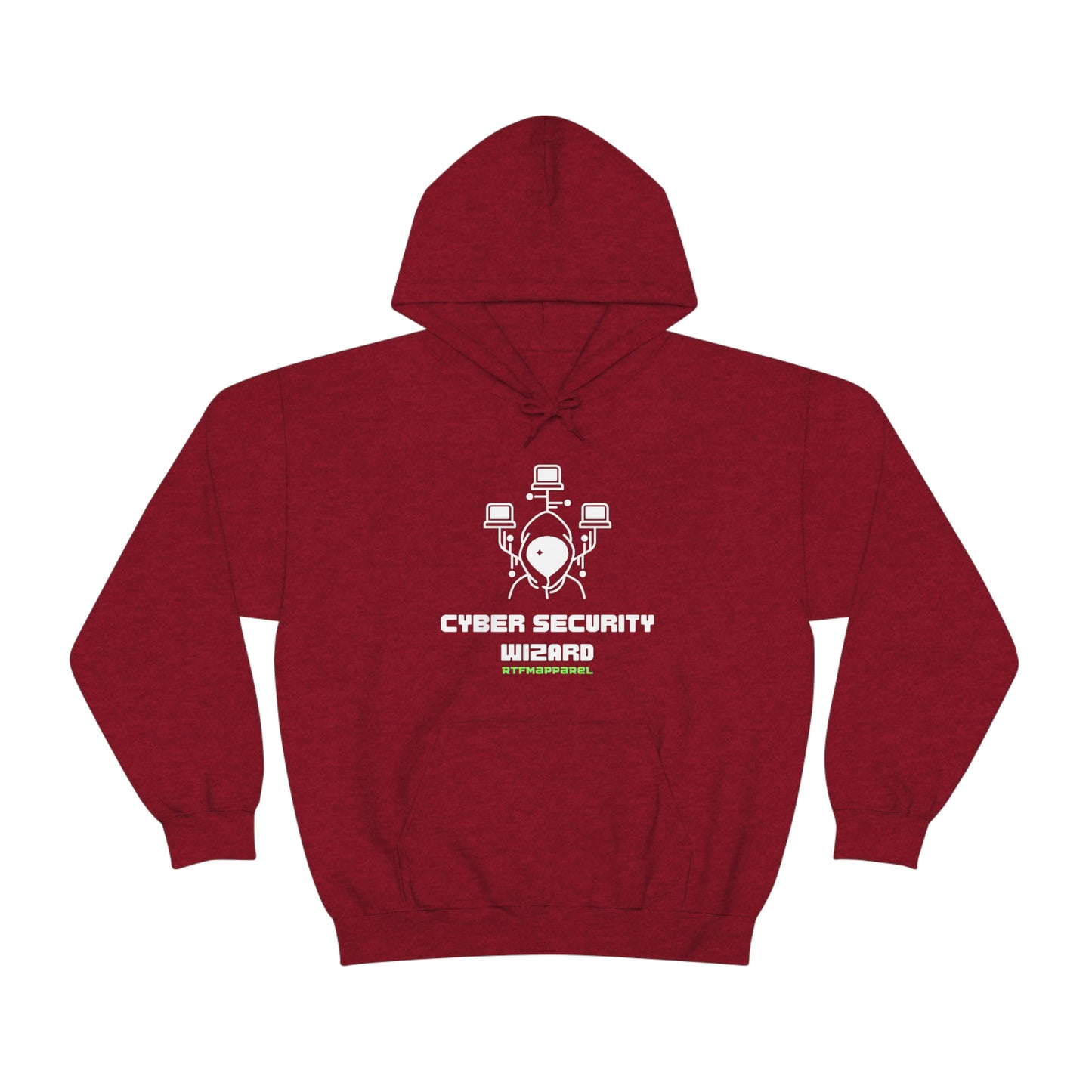 Cyber Security Wizard, Hacking, HackerSysadmin, RTFM Hoodie