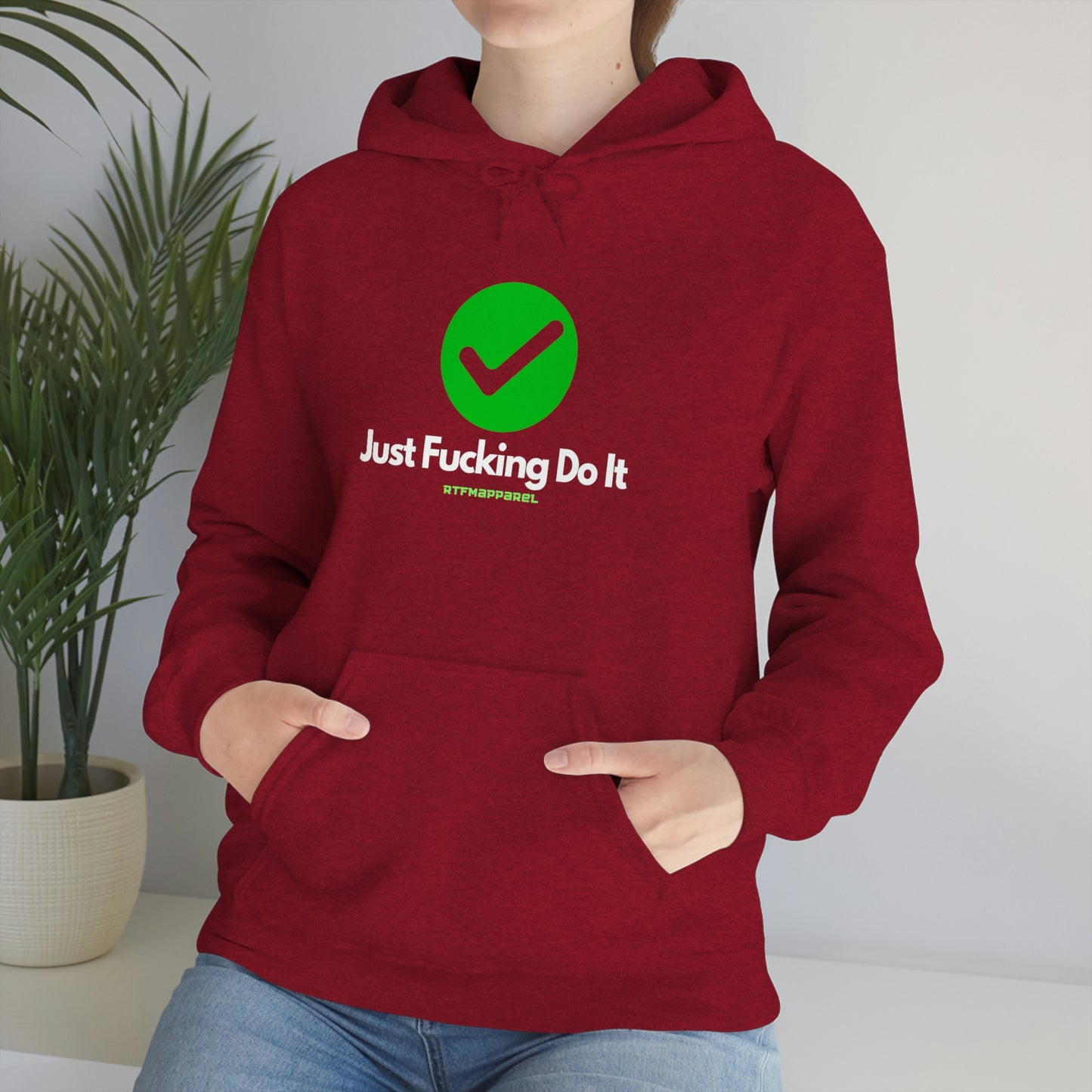 JFDI, Just do it, Funny, Sysadmin, Geek, Project Manager, Explicit, Developer, Gift, Unisex Hooded Sweatshirt