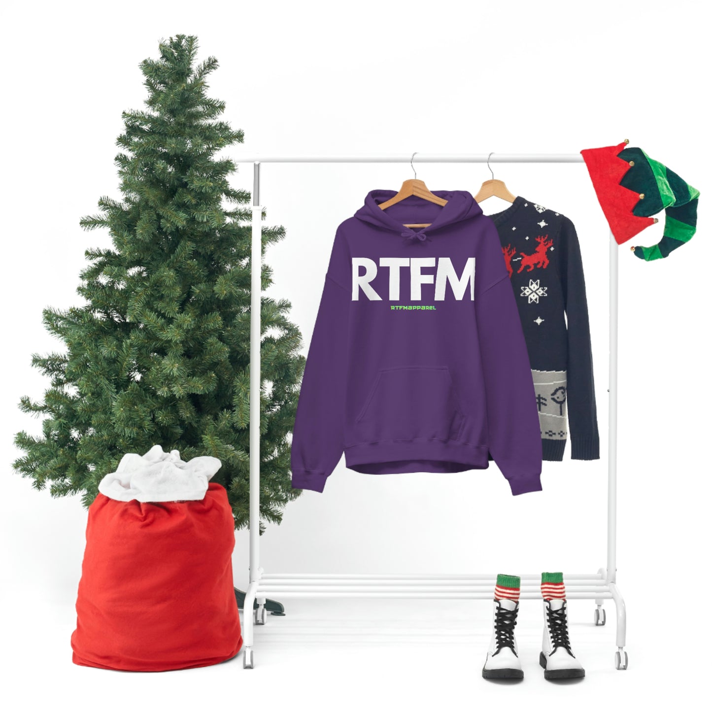 RTFM, Read the Manual, unny, Sysadmin, Geek, Project Manager, Developer, Gift, Unisex Hooded Sweatshirt