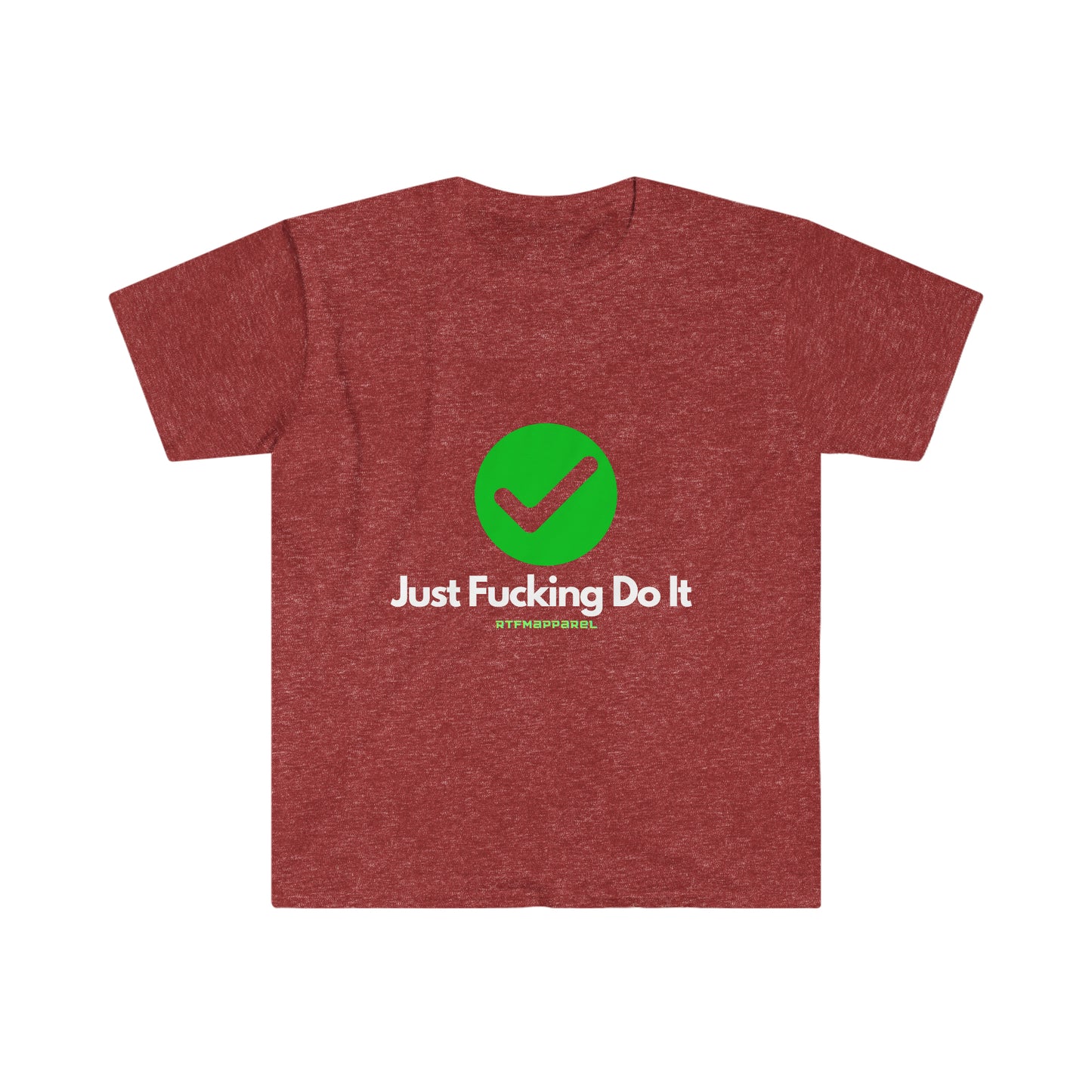 JFDI, Just do it, Funny, Sysadmin, Geek, Project Manager, Explicit, Developer, Gift Unisex Softstyle T-Shirt