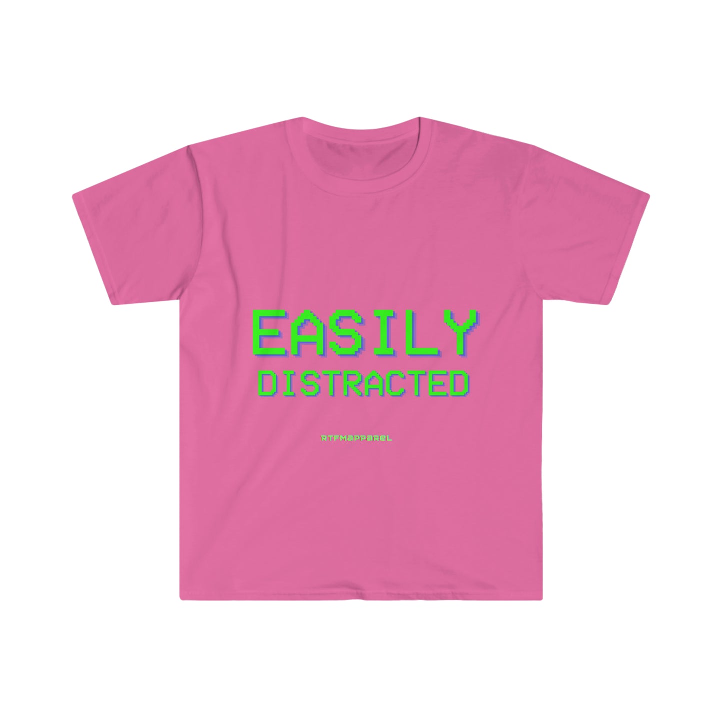Easily Distracted - Funny, Sysadmin, Geek, Gamer, Developer, Gift T-Shirt