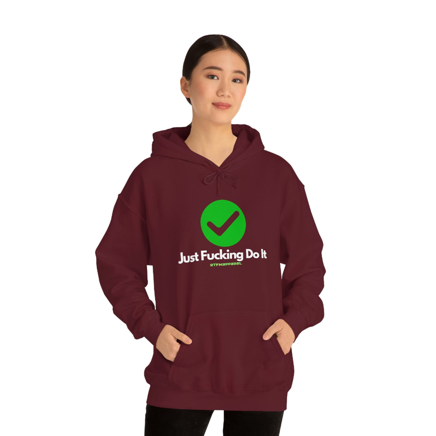 JFDI, Just do it, Funny, Sysadmin, Geek, Project Manager, Explicit, Developer, Gift, Unisex Hooded Sweatshirt