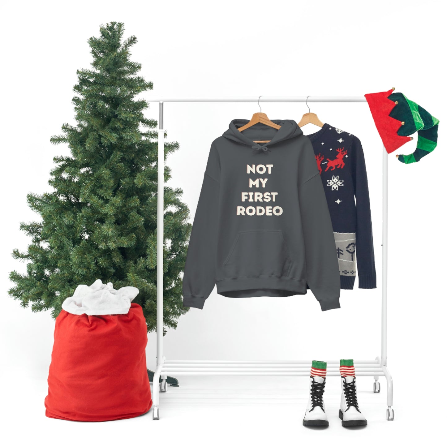 "Not My First Rodeo" Funny, Sysadmin, Geek, Gamer, Developer, Gift Hooded Sweatshirt