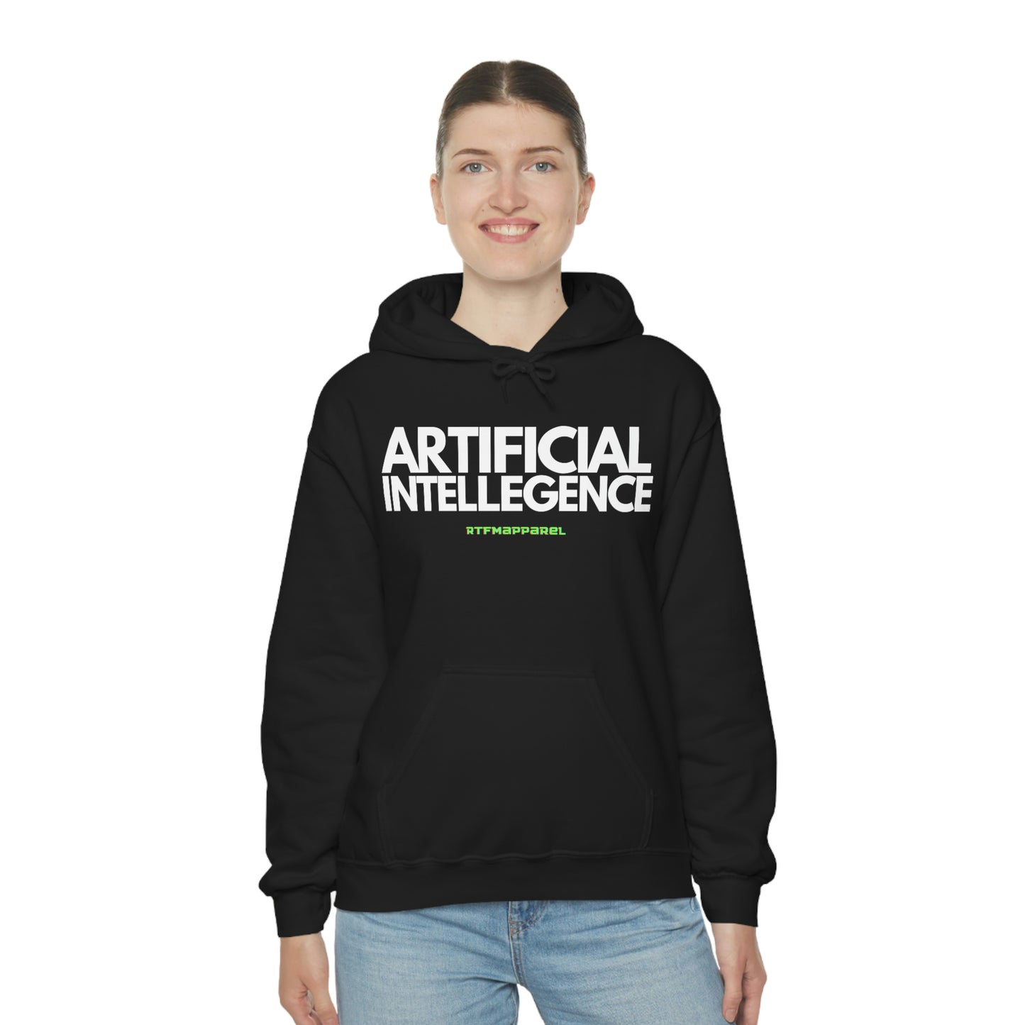 Artificial Intellegence, AI, Funny , Sysadmin, Geek, Project Manager, Developer, Gift, Unisex Hooded Sweatshirt
