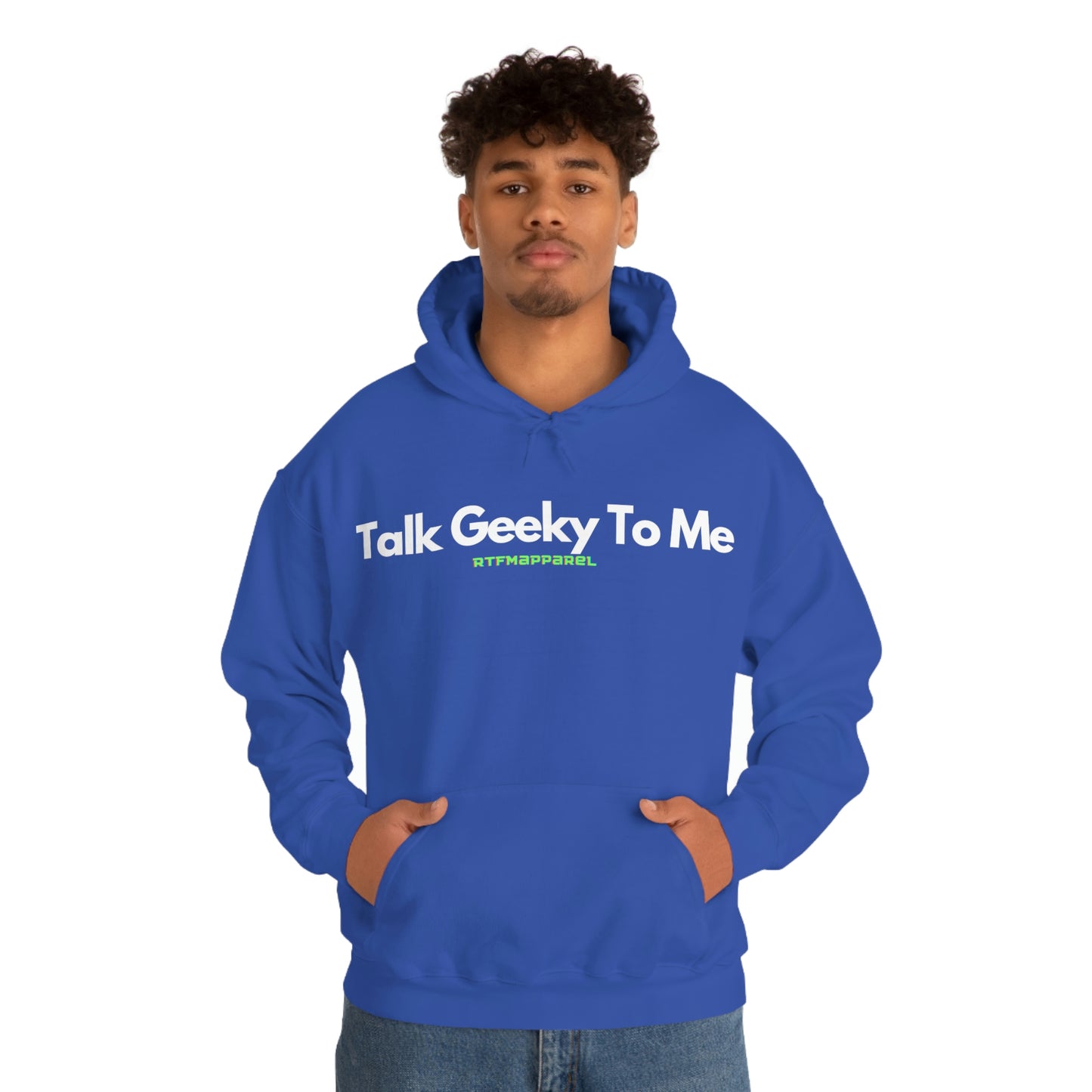 Talk Geeky to me, Funny, Sysadmin, Geek, Project Manager, Developer, Gift, Unisex Hooded Sweatshirt